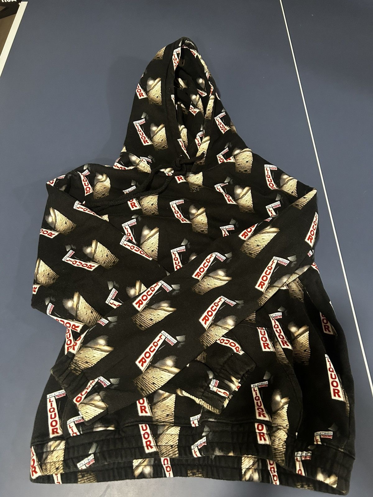 424 424 printed liquor sign hoodie Size US S / EU 44-46 / 1 - 1 Thumbnail