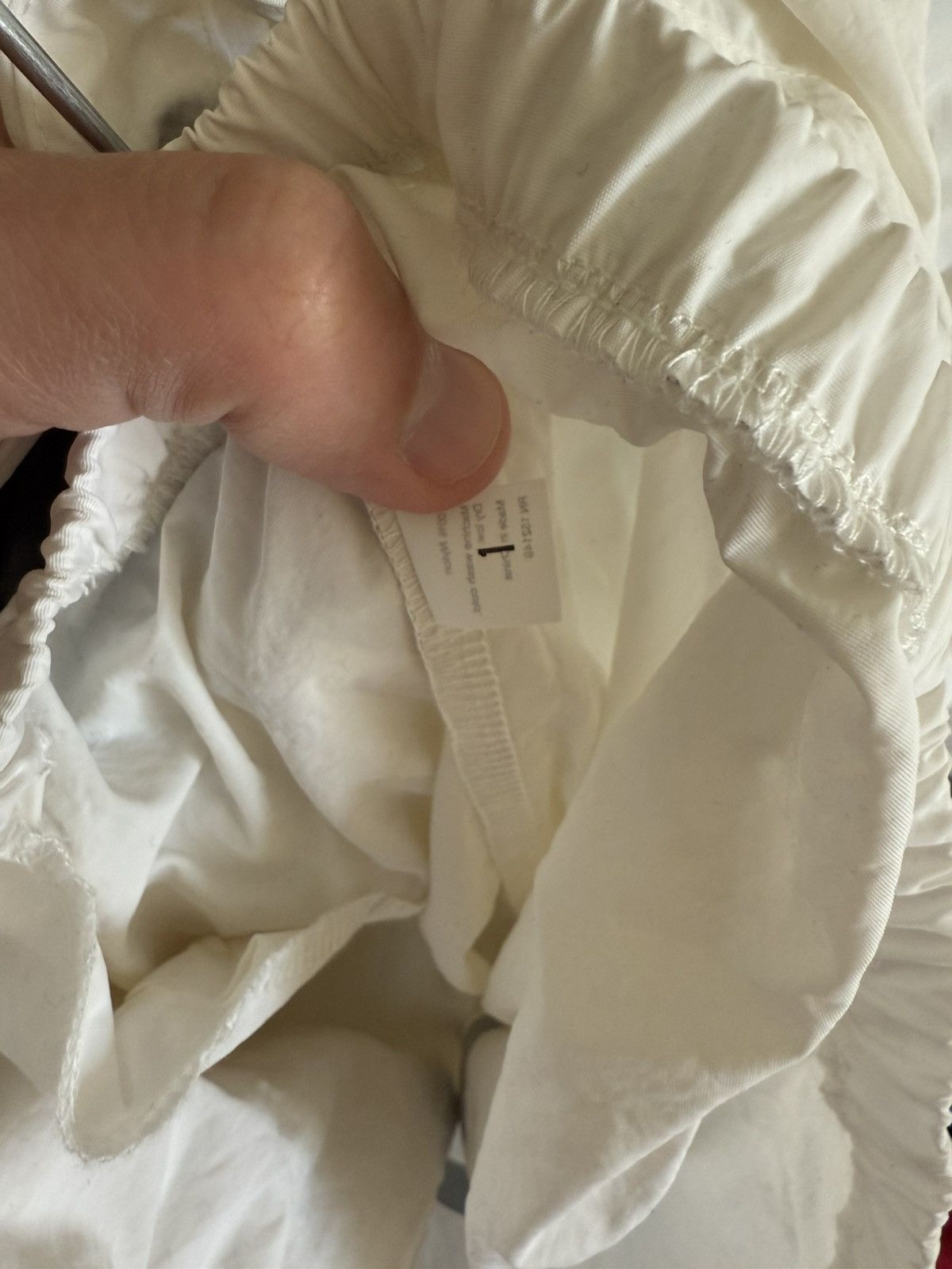 Gosha Rubchinskiy Yeezy WB-01 Windbreaker Jacket White YZY Gosha Rubchinskiy Size US L / EU 52-54 / 3 - 7 Thumbnail