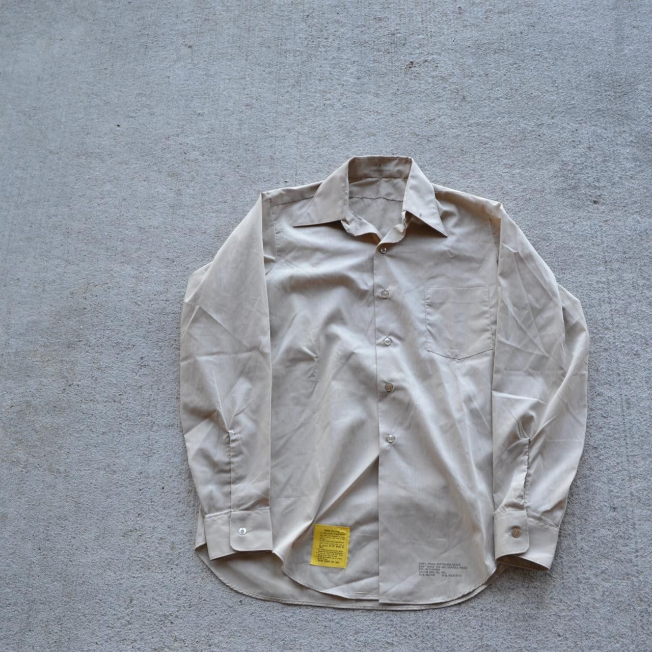 Vintage vintage brown 50s korea era military shirt fits XL Size US XL / EU 56 / 4 - 1 Thumbnail