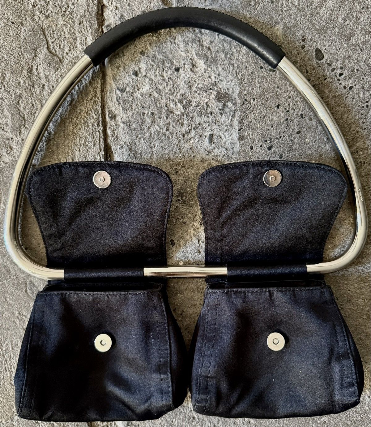 Prada Archive Prada - Miuccia - SS2003 - Satin Metal Swing Bag Size ONE SIZE - 19 Thumbnail