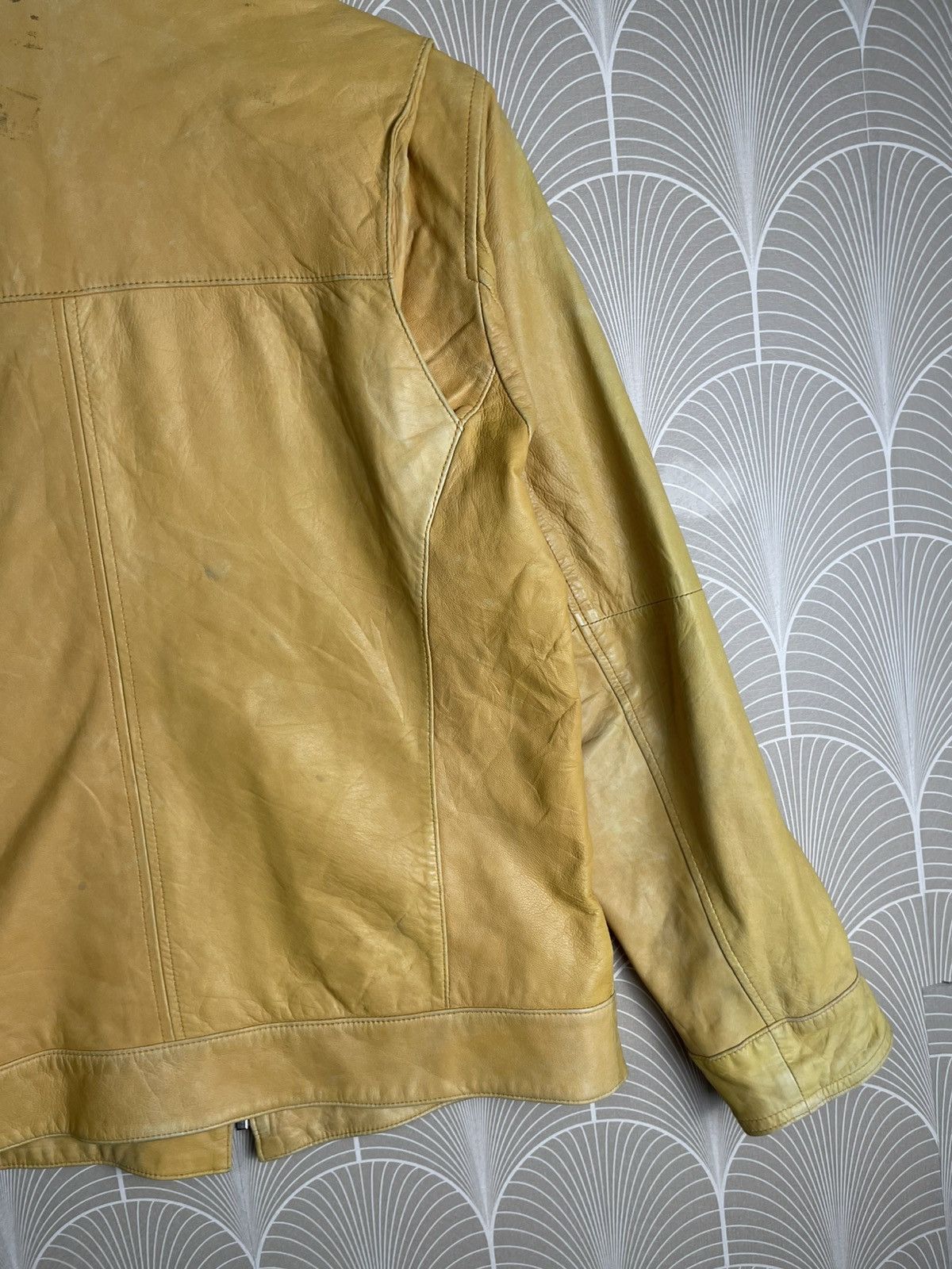 Designer × Japanese Brand × Vintage VINTAGE BARASSI MILANO LEATHER CHORE JACKET RARE Size US M / EU 48-50 / 2 - 13 Thumbnail