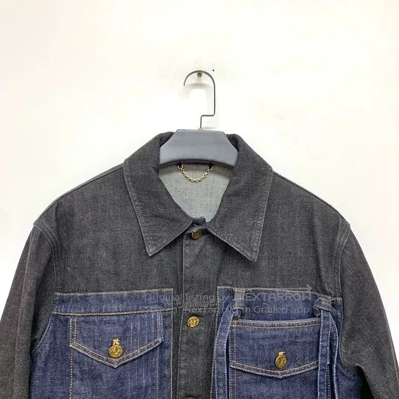 Louis Vuitton Louis Vuitton Denim Jacket with Pockets. Size US XL / EU 56 / 4 - 5 Thumbnail