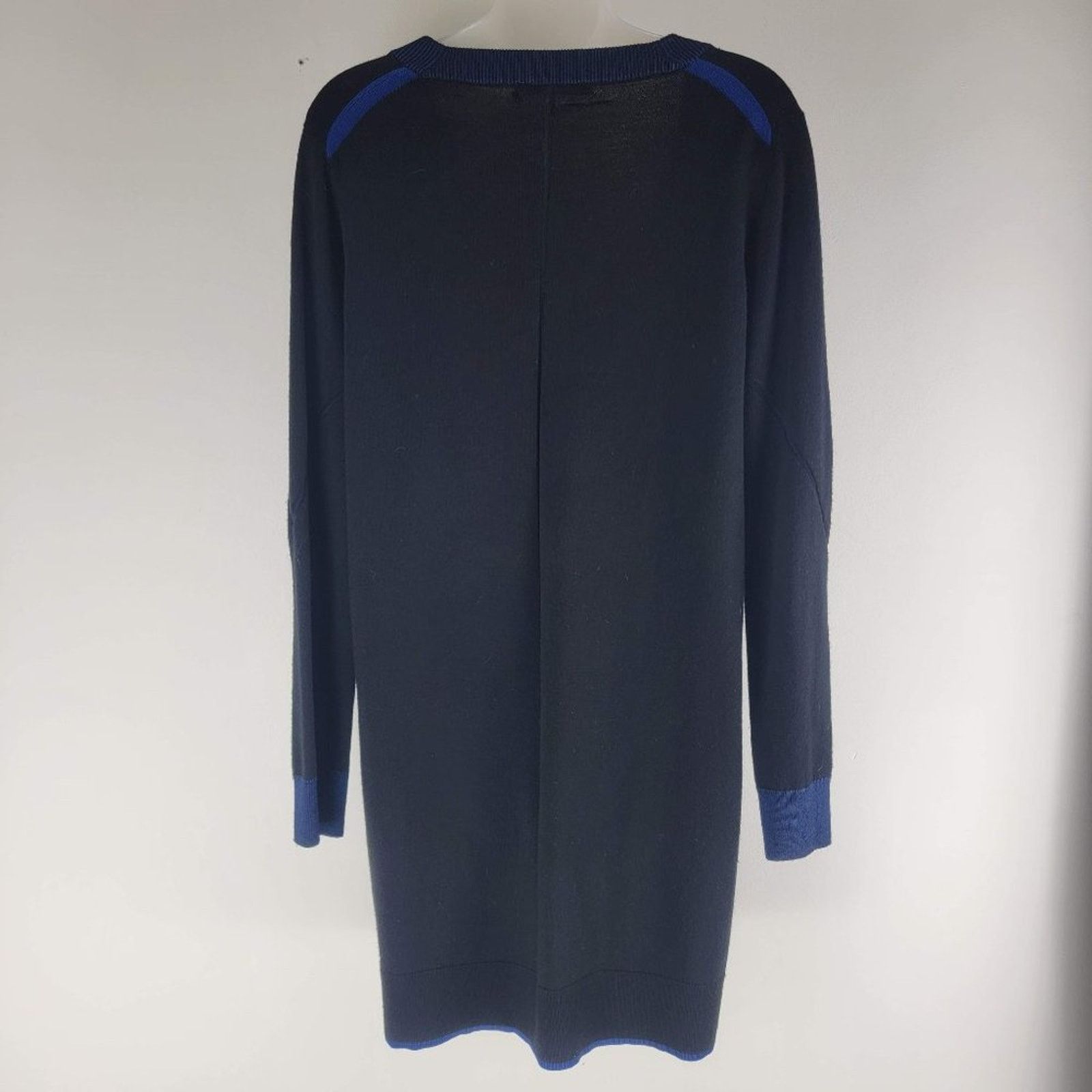 Rag & Bone Rag & Bone Kendra V-neck Merino Sweater Dress Black XS Size XS / US 0-2 / IT 36-38 - 7 Thumbnail