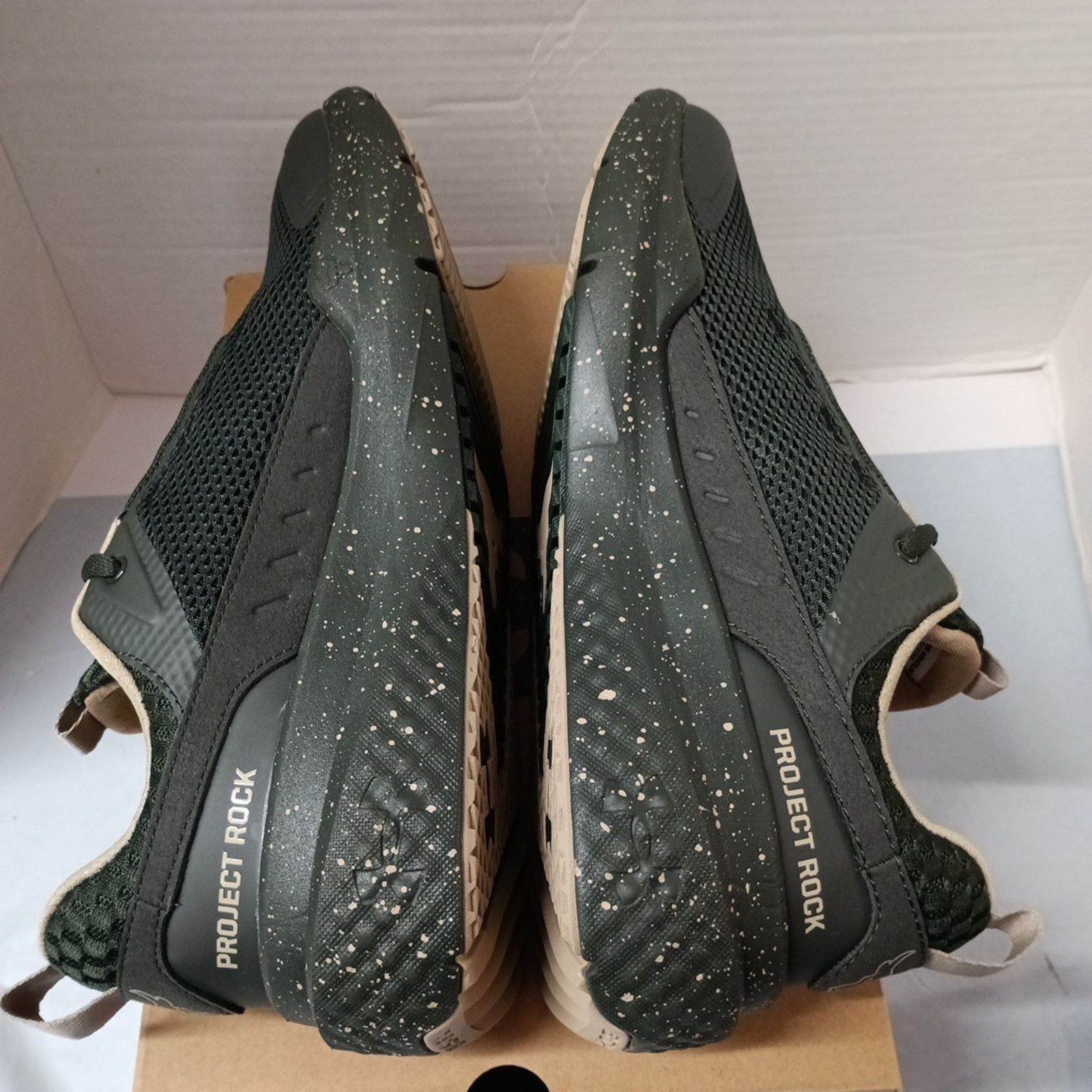 Under Armour Under Armour Project Rock BSR 5 Shoes Mens 10 Green Sneakers Size US 10 / EU 43 - 7 Thumbnail