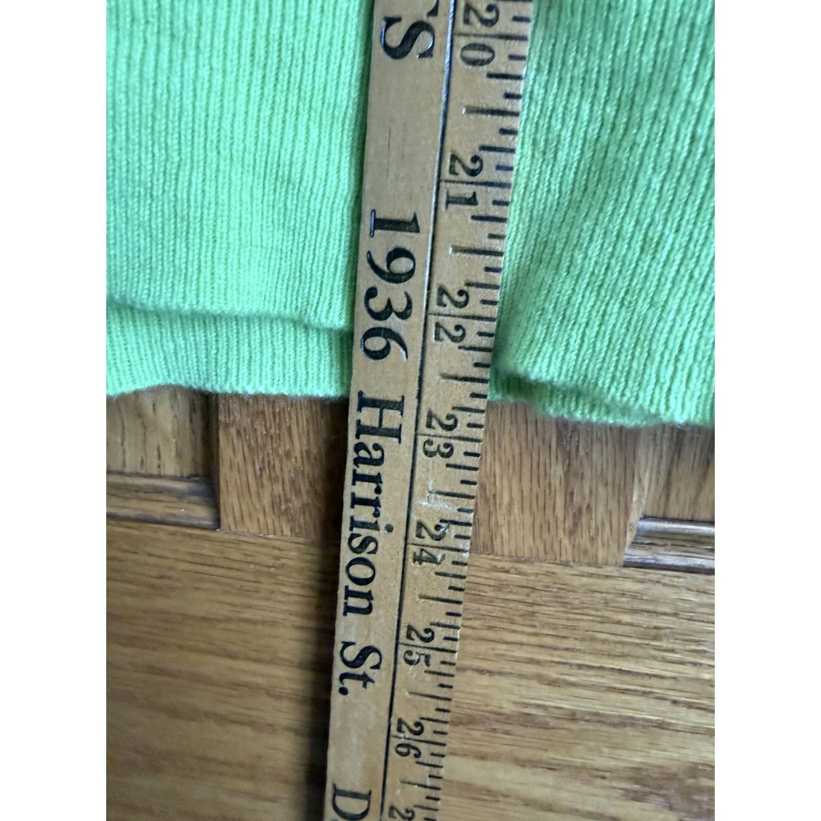 Vince Vince Sweater Green Cashmere Wool Blend Womens Large Luxury Knit Pullover Size L / US 10 / IT 46 - 6 Thumbnail