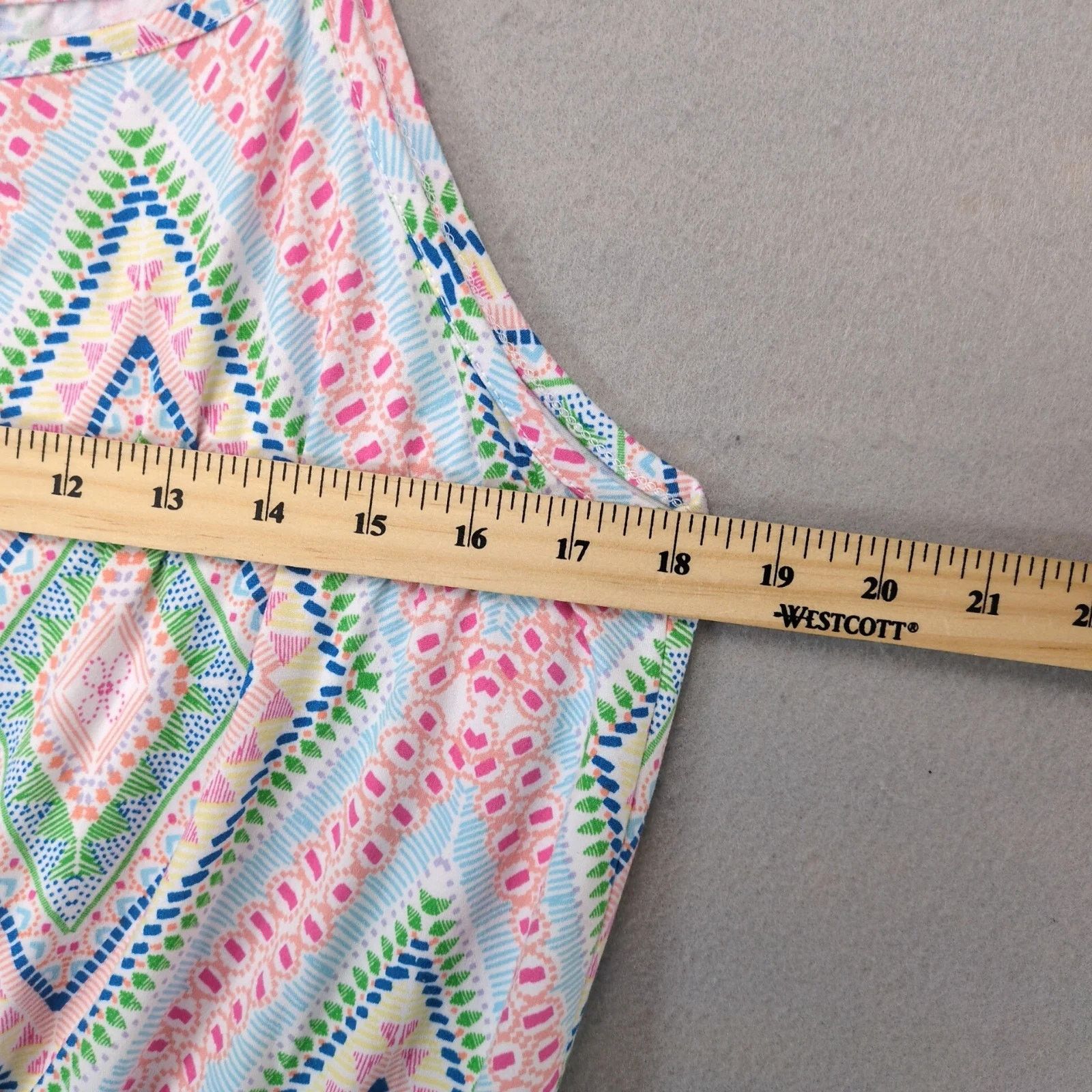 Joe Boxer Joe Boxer Tank Romper Women's XL Pom Pom Fringe Geometric Size 38" / US 16 / IT 52 - 4 Thumbnail