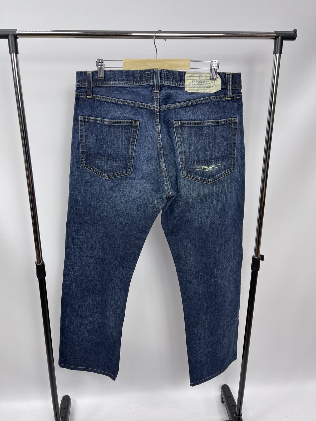 Stone Island Stone Island Denim Jeans Size 36 Vintage Made in Italy Size US 36 / EU 52 - 2 Thumbnail