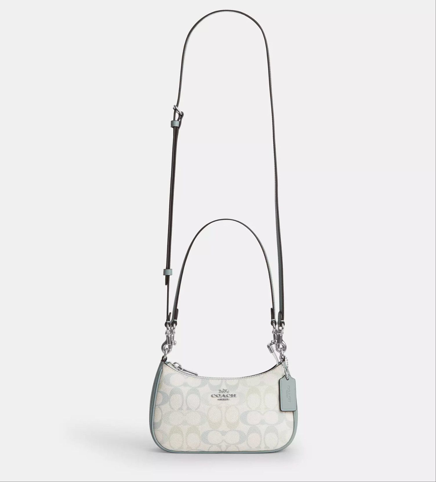Coach Teri Mini Crossbody Bag In Pretty Signature Canvas CDW52 Size ONE SIZE - 12 Thumbnail