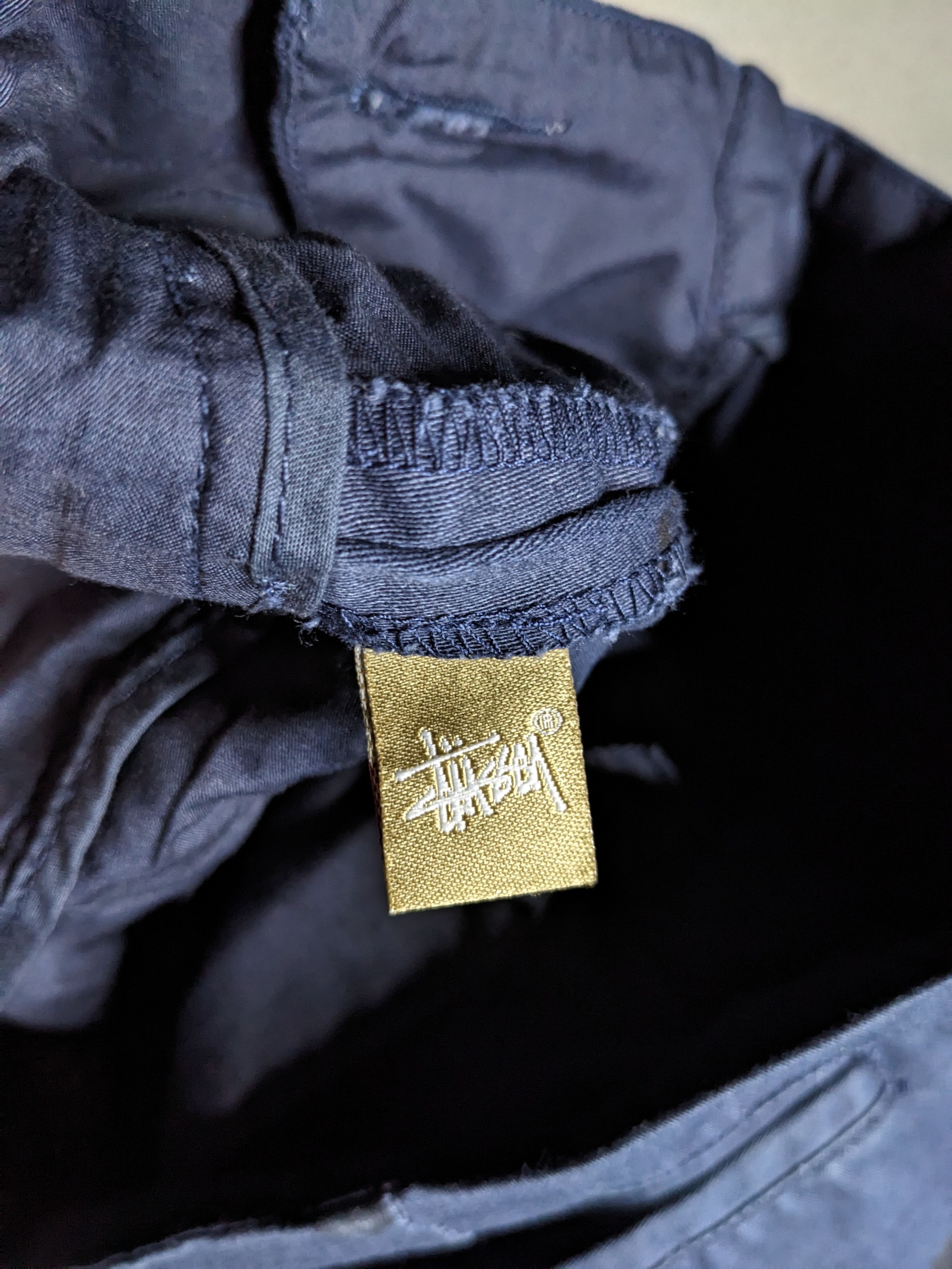 Stussy Stussy Crown Logo Work Pants 32x31 Straight Chino Navy Blue Size US 32 / EU 48 - 13 Thumbnail