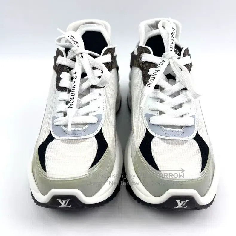 Louis Vuitton Louis Vuitton White run55 sneakers Size US 6 / IT 36 - 2 Thumbnail