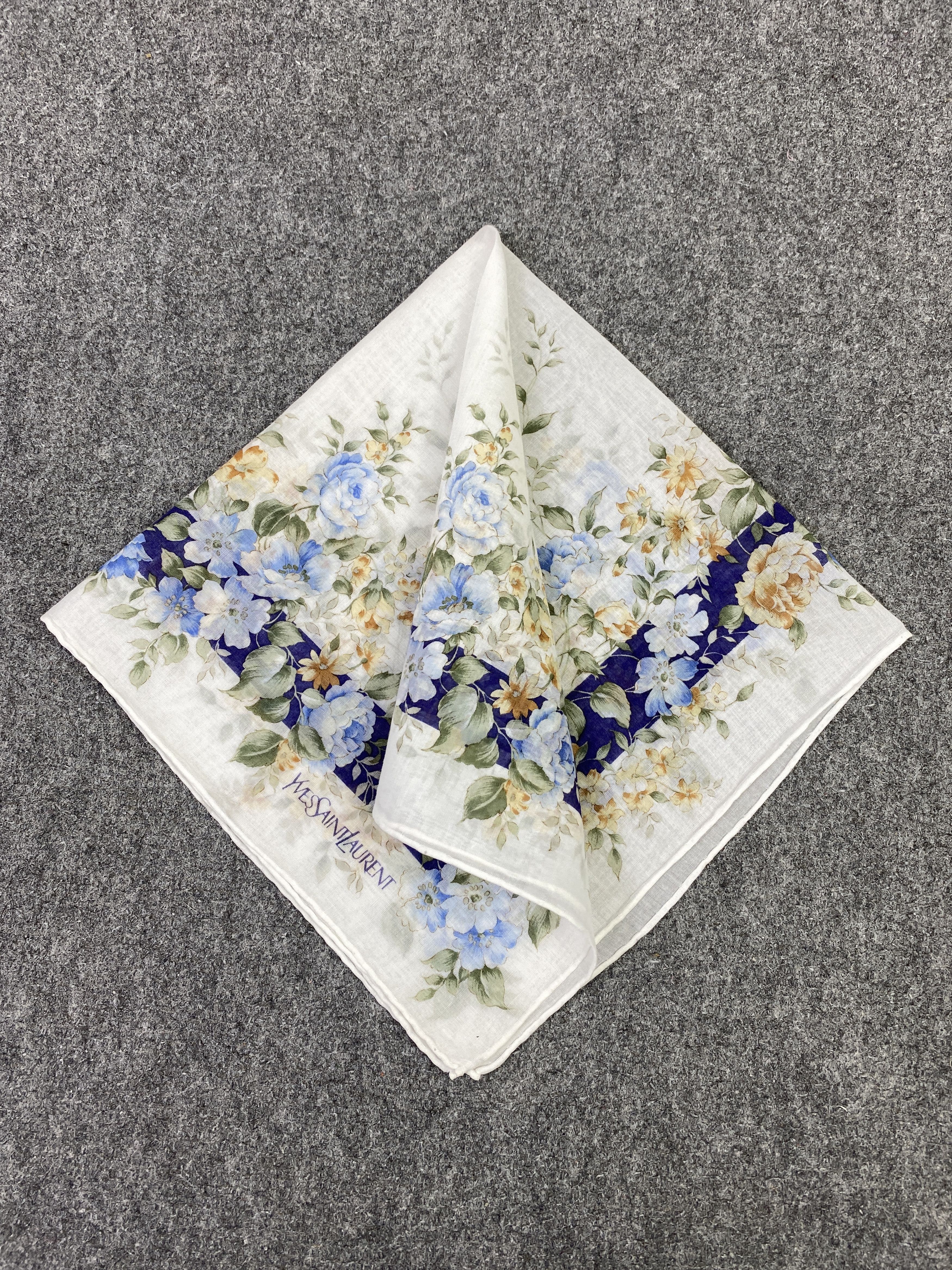 Yves Saint Laurent Vintage Yves Saint Laurent Handkerchief / Neckerchief KT0127 Size ONE SIZE - 4 Thumbnail