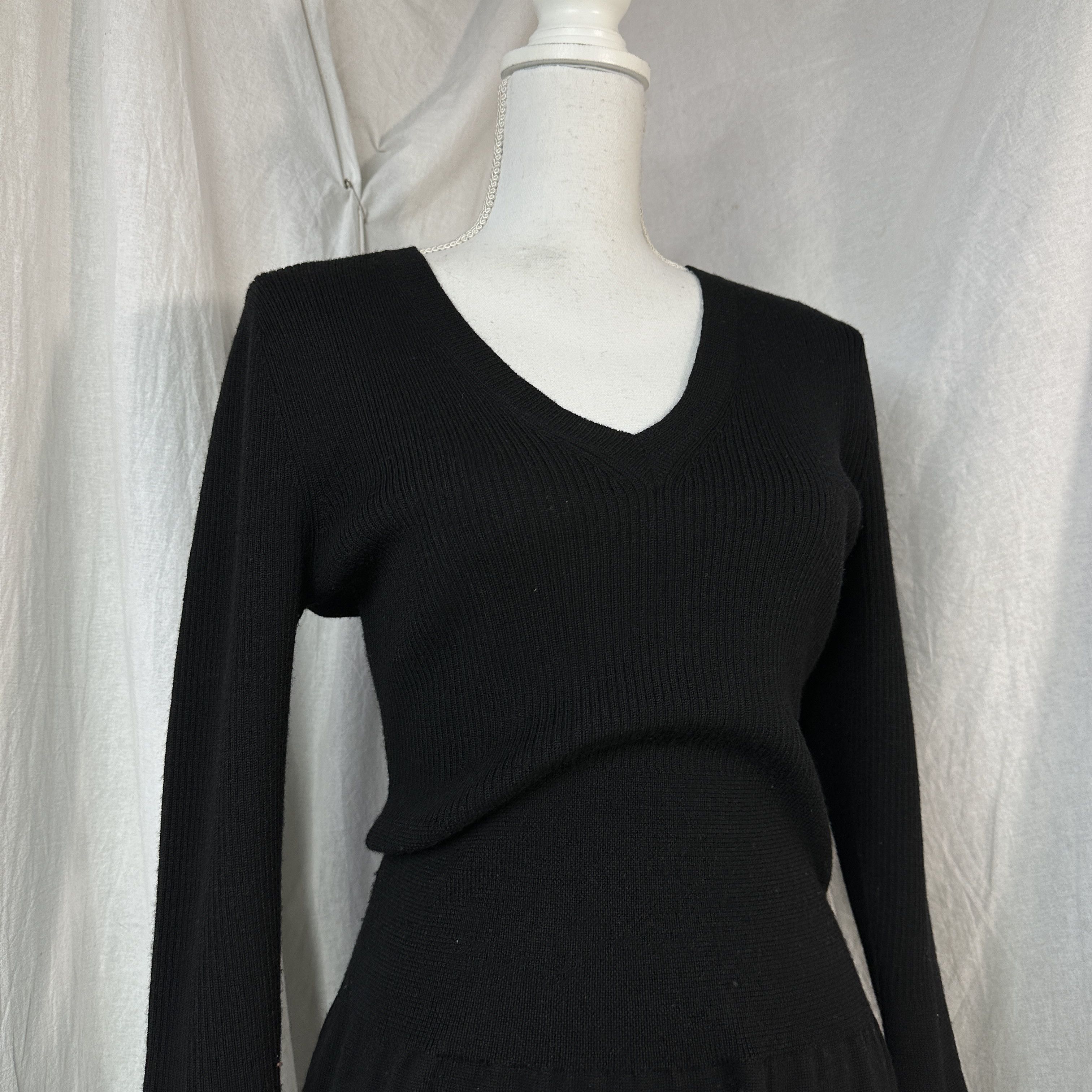 Ralph Lauren × Vintage Ralph Lauren Merino Wool Dress Size M / US 6-8 / IT 42-44 - 7 Thumbnail