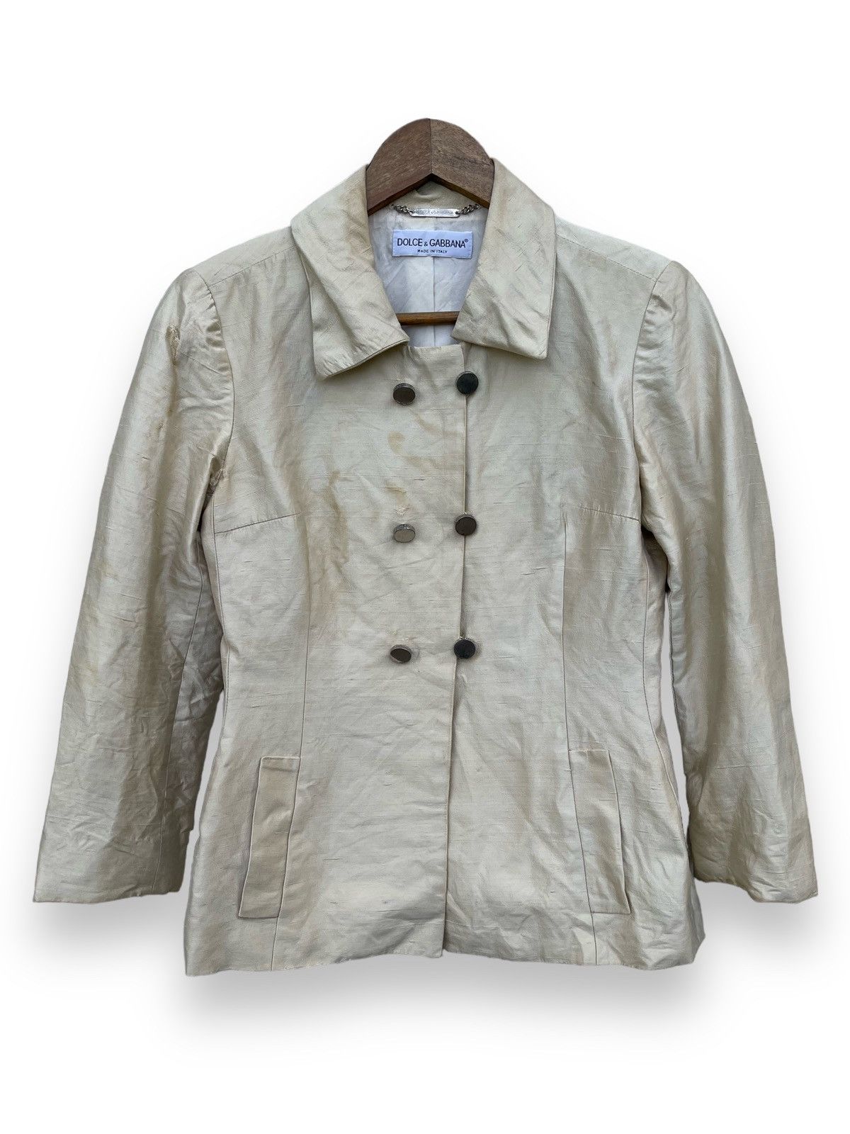 Dolce & Gabbana 🔥 DOLCE & GABBANA DOUBLE BREASTED JACKET FOR WOMENS Size S / US 4 / IT 40 - 2 Thumbnail