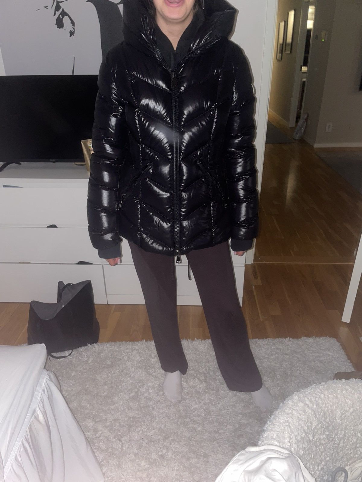 Moncler Black moncler winter jacket Size XXL / US 16-18 / IT 52-54 - 9 Thumbnail