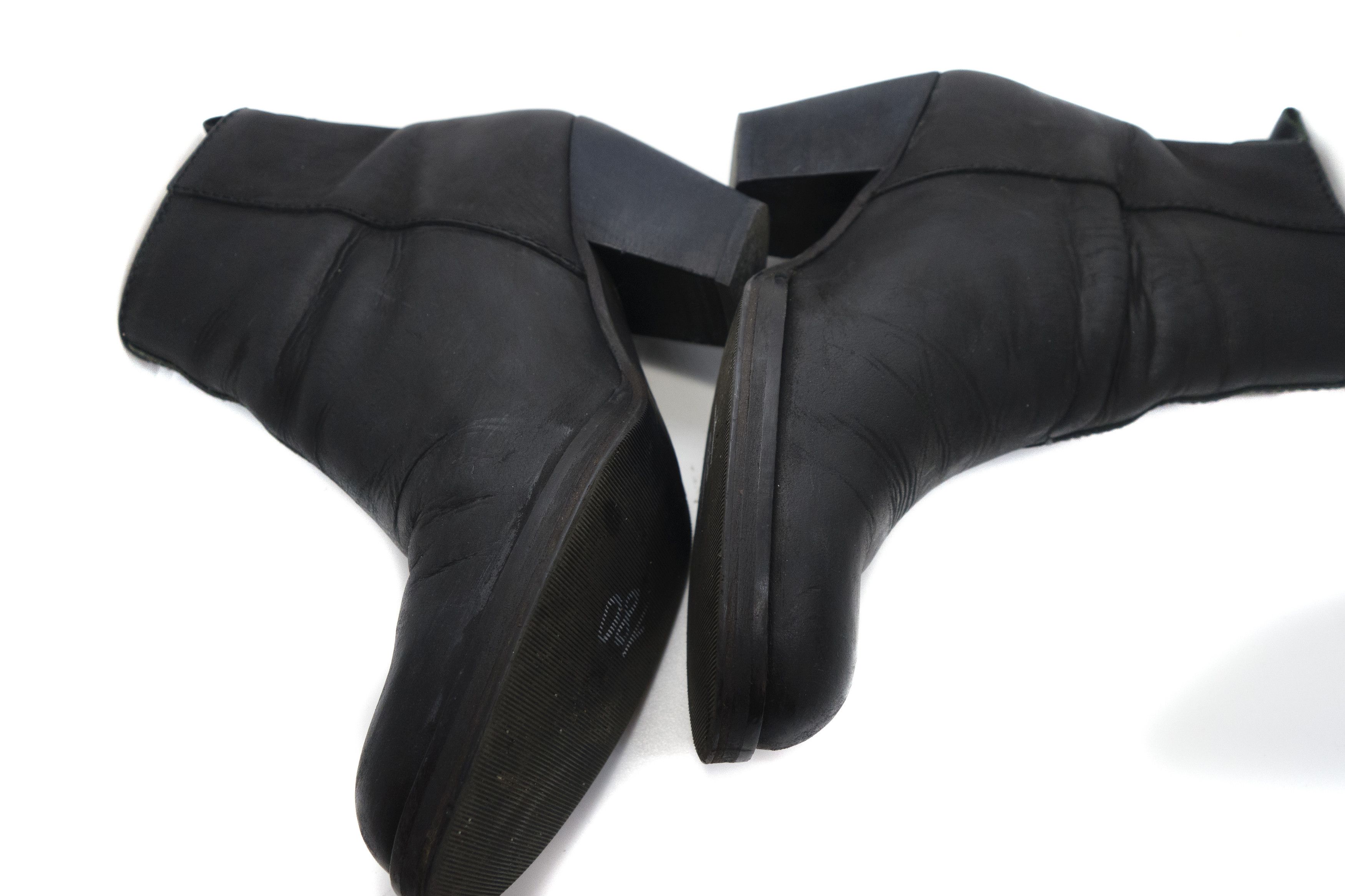 Acne Studios Zip Ankle Leather Boots Size US 7 / IT 37 - 5 Thumbnail