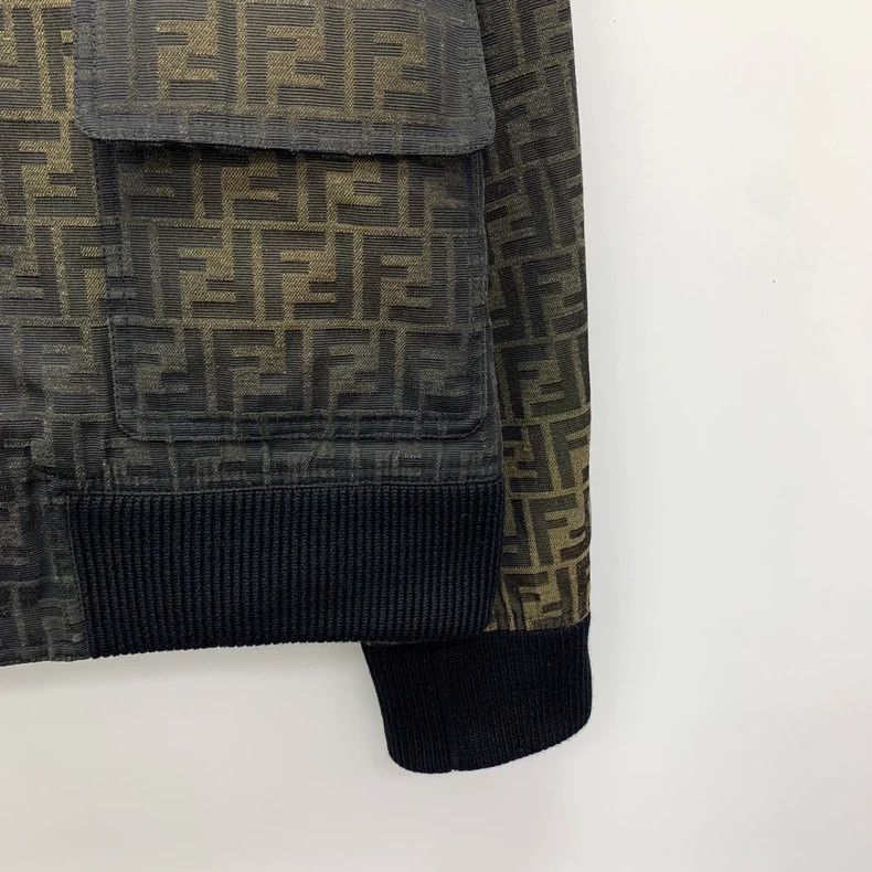 Fendi FENDI Contrast Monogram Printed Jacket Size US L / EU 52-54 / 3 - 4 Thumbnail