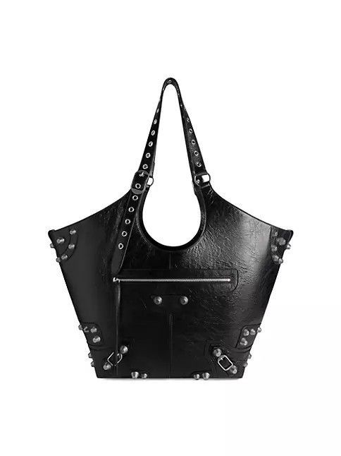 Balenciaga Le Cagole Large Carry Bag in Black Size ONE SIZE - 1 Thumbnail