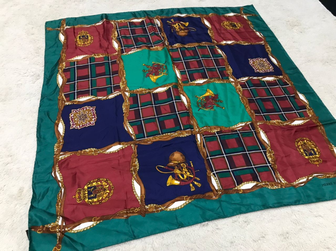 Pierre Balmain Pierre Balmain Silk Scarf Size ONE SIZE - 3 Thumbnail