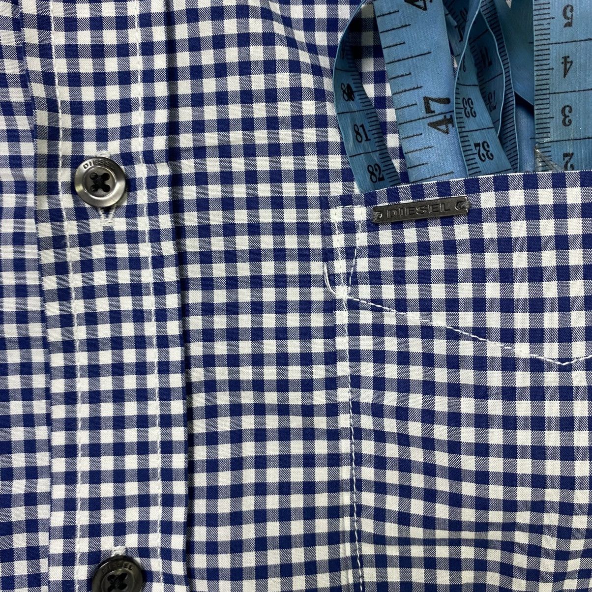 Diesel Diesel slimfit checkered long sleeve button shirt Size US M / EU 48-50 / 2 - 6 Thumbnail