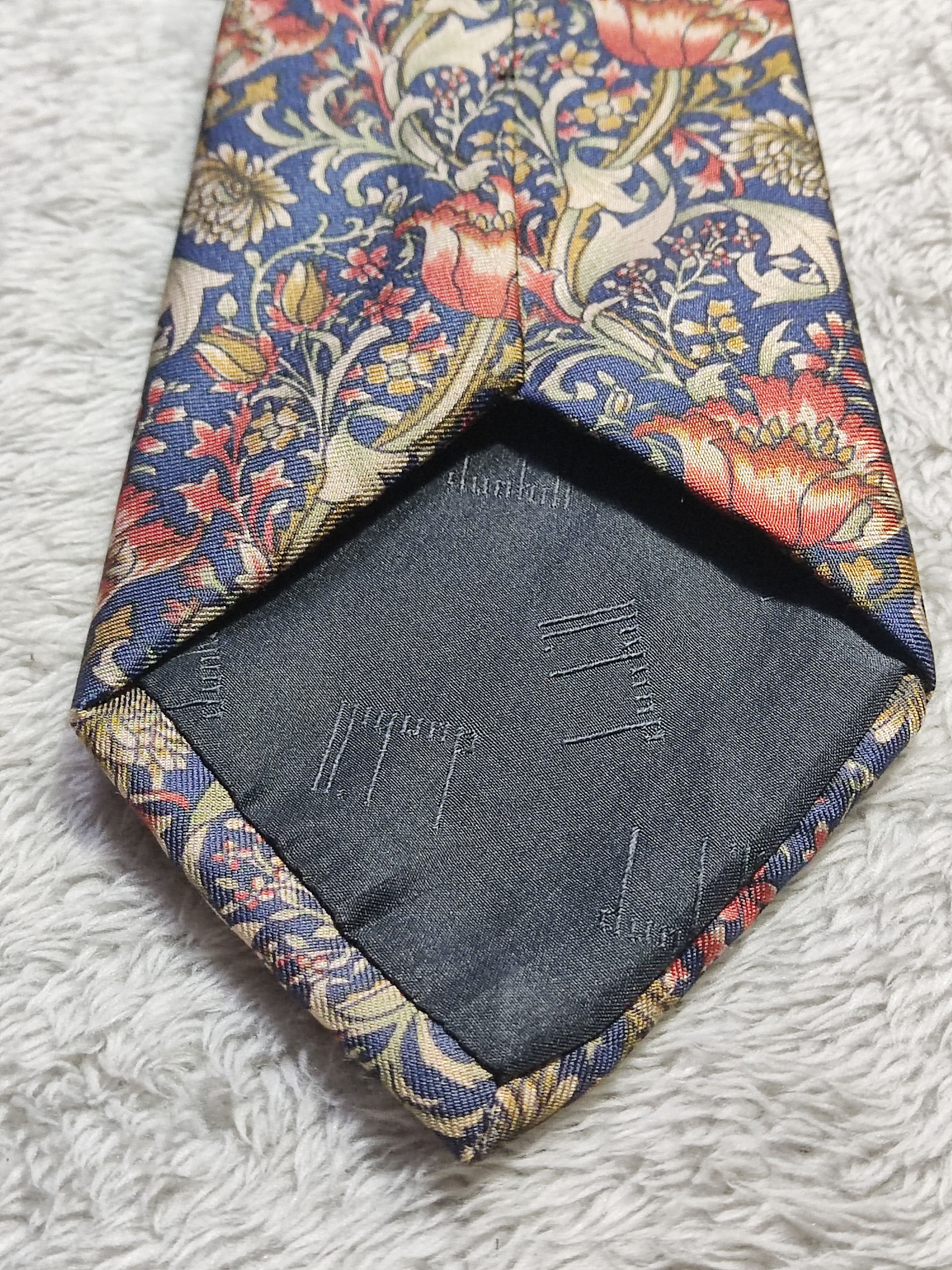 Alfred Dunhill VTG Alfred Dunhill London Silk Ties Made in England & Italy Size ONE SIZE - 10 Thumbnail