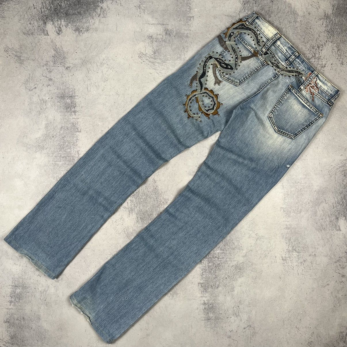 Jean × Just Cavalli × Roberto Cavalli Just Cavalli Jeans Y2K Denim