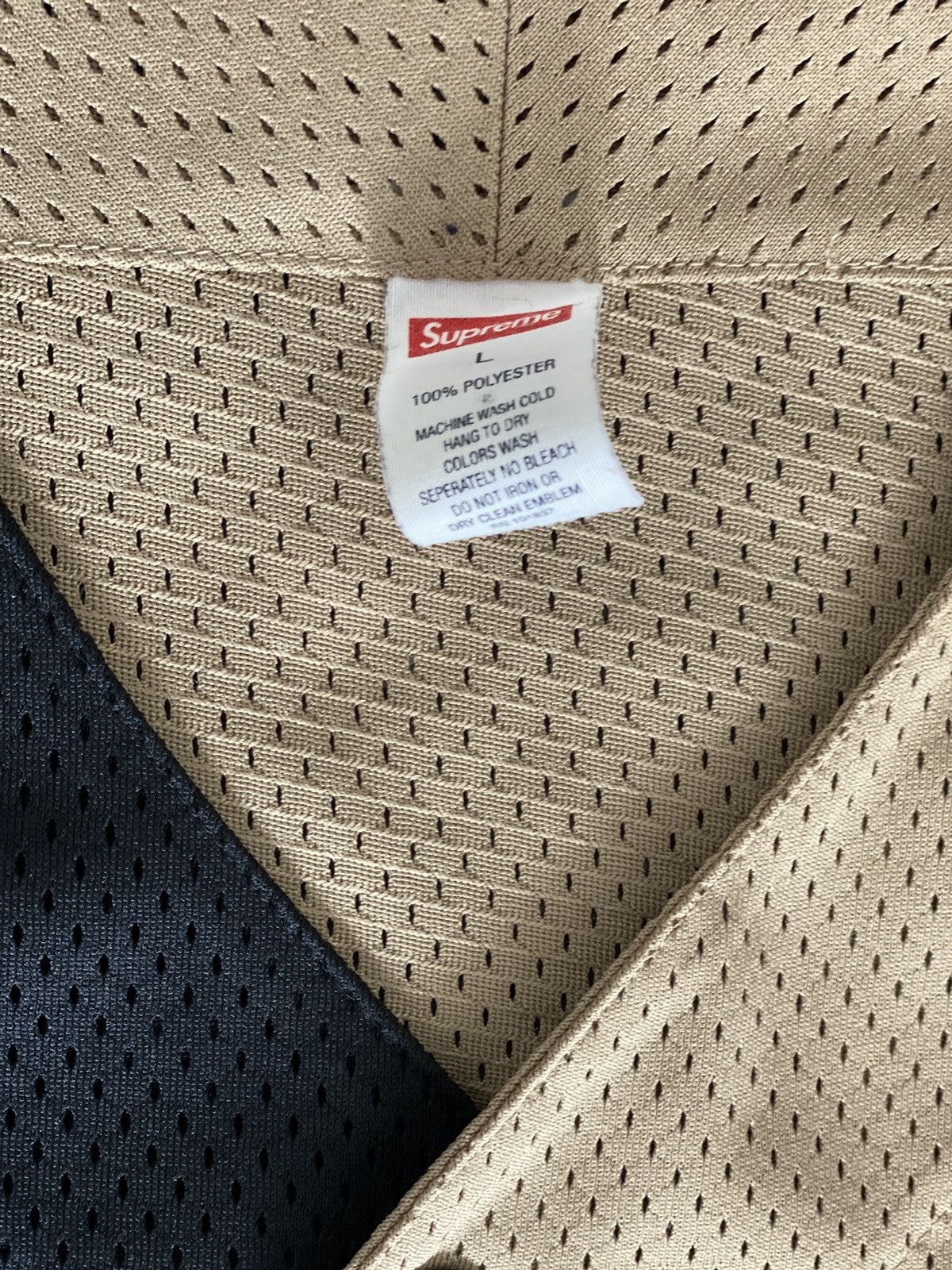 Supreme Supreme Split Sleeveless Baseball Jersey size L Size US L / EU 52-54 / 3 - 2 Thumbnail