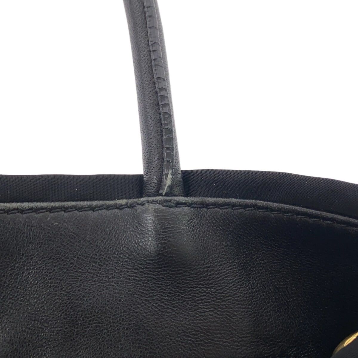 Prada PRADA Logo Jacquard Tote Bag 1BG068 Size ONE SIZE - 9 Thumbnail