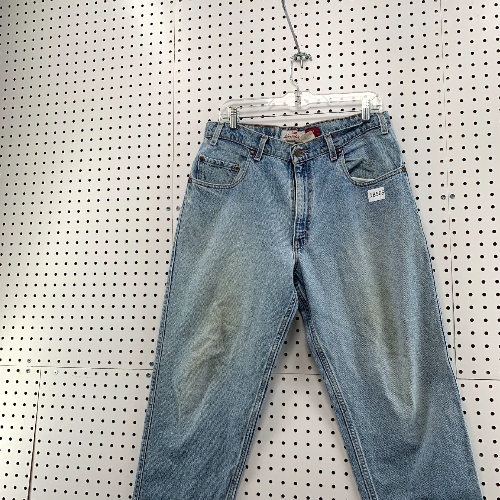 Levi's VINTAGE Levi's 545 Blue Denim Jeans Relaxed Fit Mens 33x29 Tapered Brown Tab Size US 33 - 5 Thumbnail
