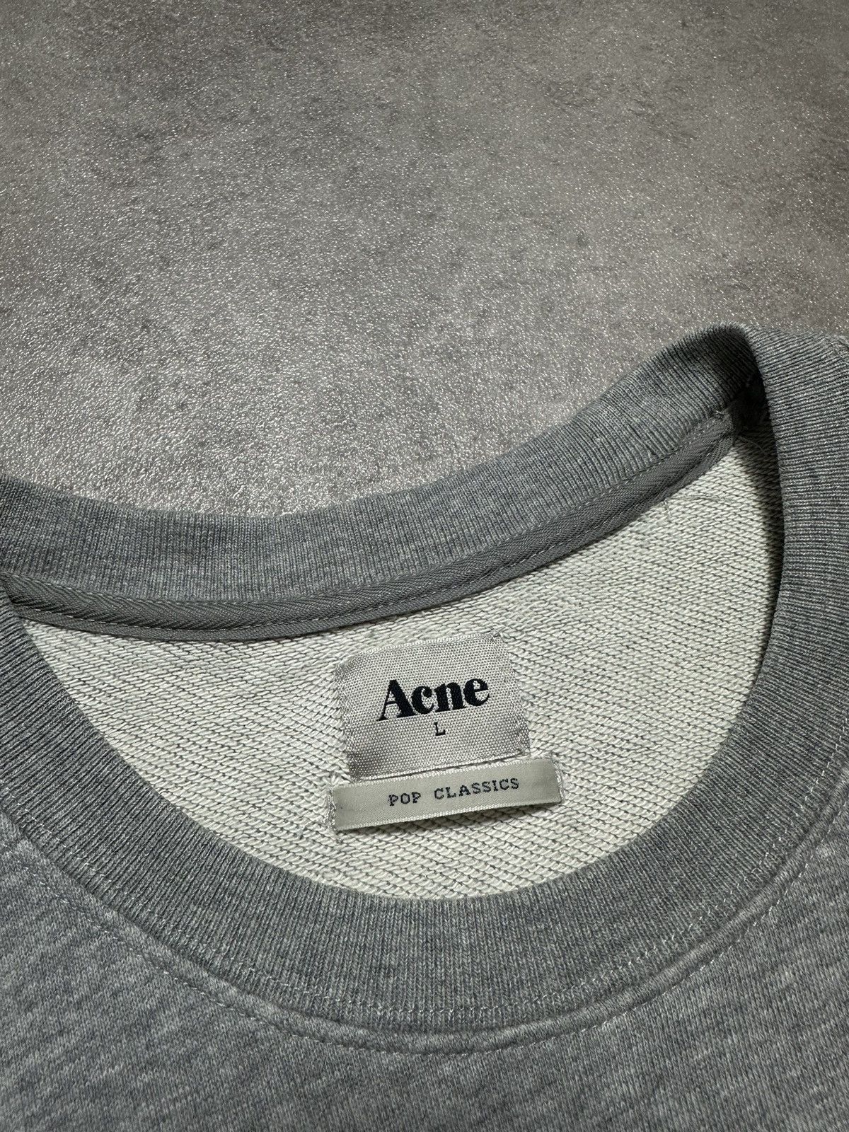 Acne Studios × Vintage Mens Vintage Sweatshirt Acne Studios pop classics fleece Size US M / EU 48-50 / 2 - 6 Thumbnail