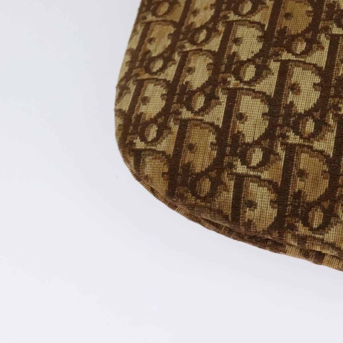 Dior DIOR Trotter Canvas Shoulder Bag Brown Gold Size ONE SIZE - 12 Thumbnail