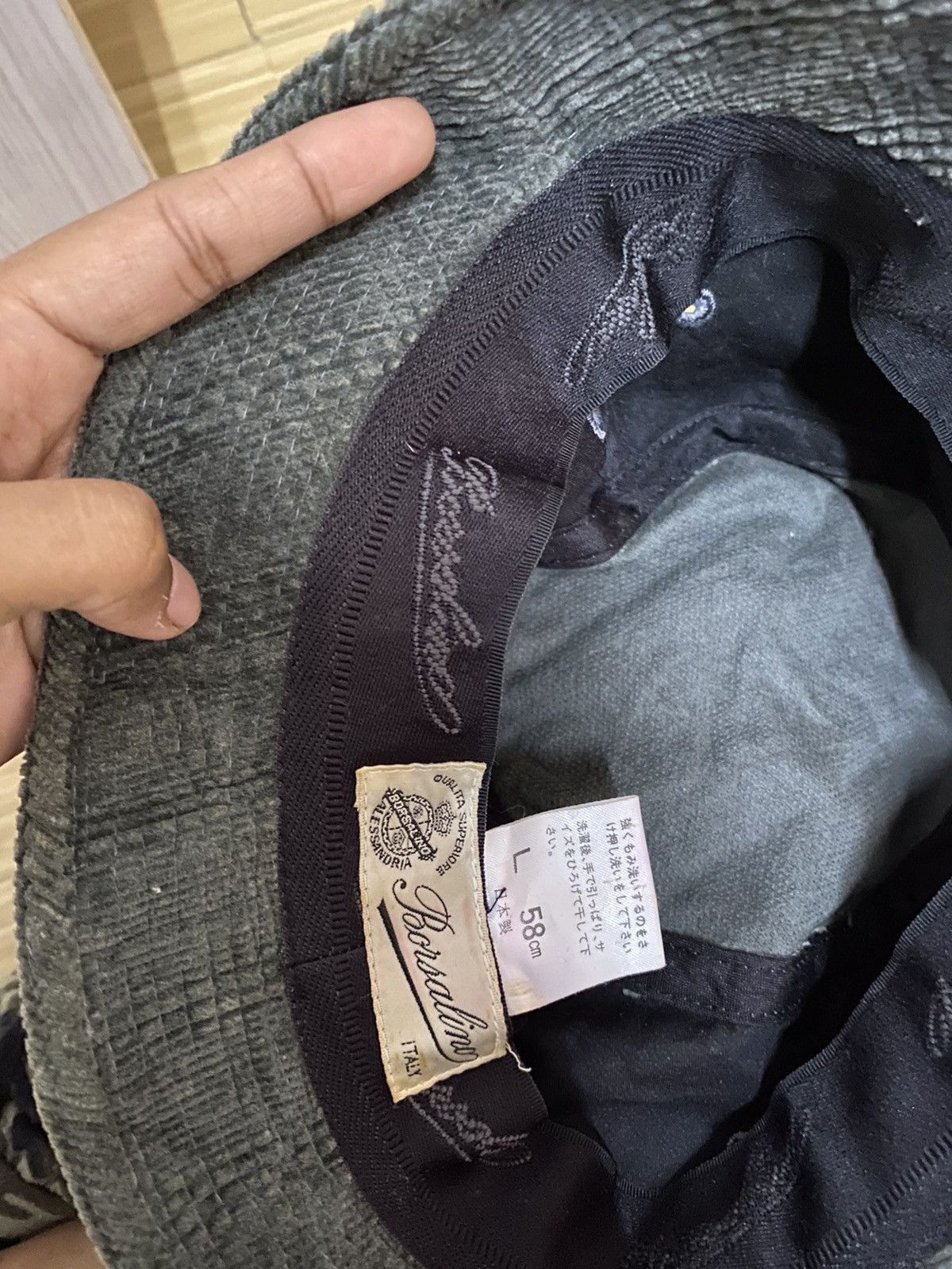Borsalino Borsalino Hat Size ONE SIZE - 7 Thumbnail