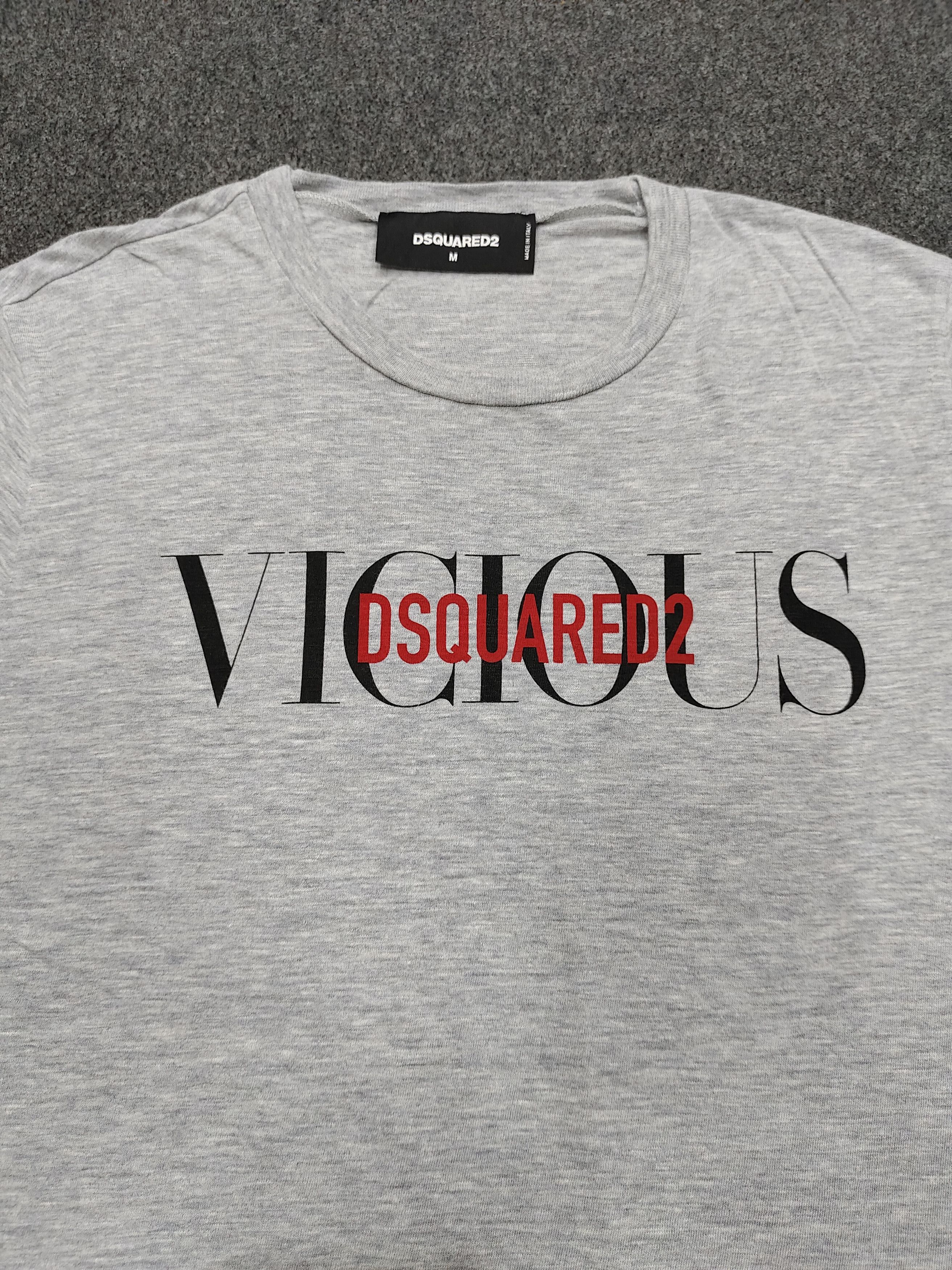 Dsquared2 SICK🔥Dsquared2 Vicious Spellout Back Laces Long Sleeve Size M / US 6-8 / IT 42-44 - 2 Thumbnail