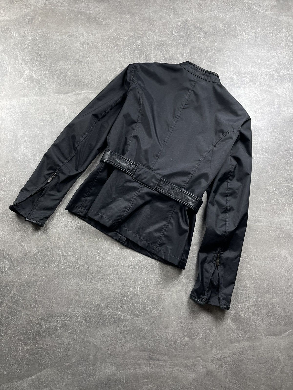 Belstaff Belstaff GOLD Label Belted Motorcycle Wax Jacket Black Size L / US 10 / IT 46 - 8 Thumbnail