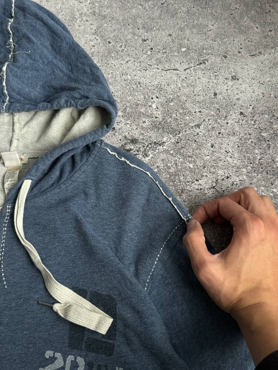 Diesel Vintage Diesel Y2K Avant Garde cotton zip hoodie Size US L / EU 52-54 / 3 - 8 Thumbnail
