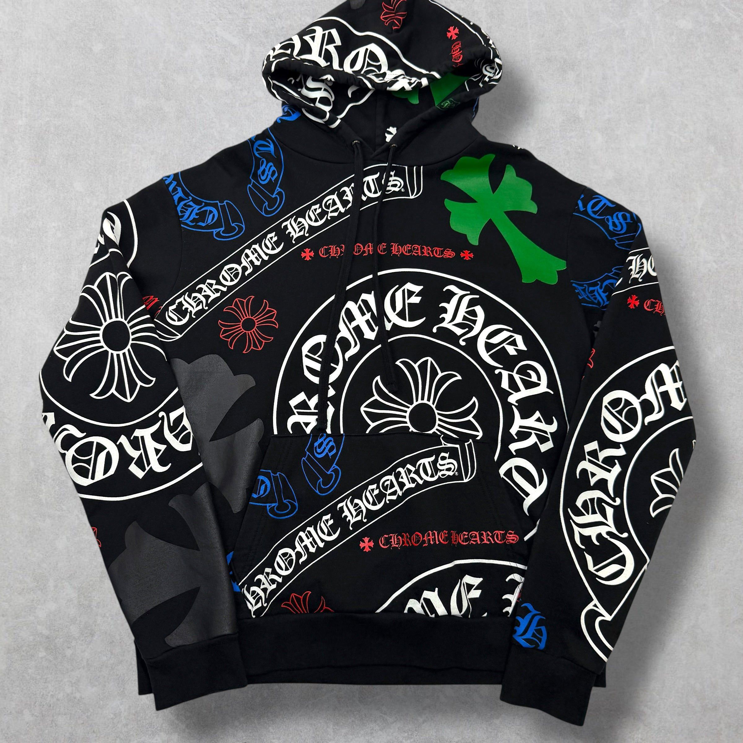 Chrome Hearts Chrome Hearts Stencil Hoodie S Size US S / EU 44-46 / 1 - 1 Thumbnail