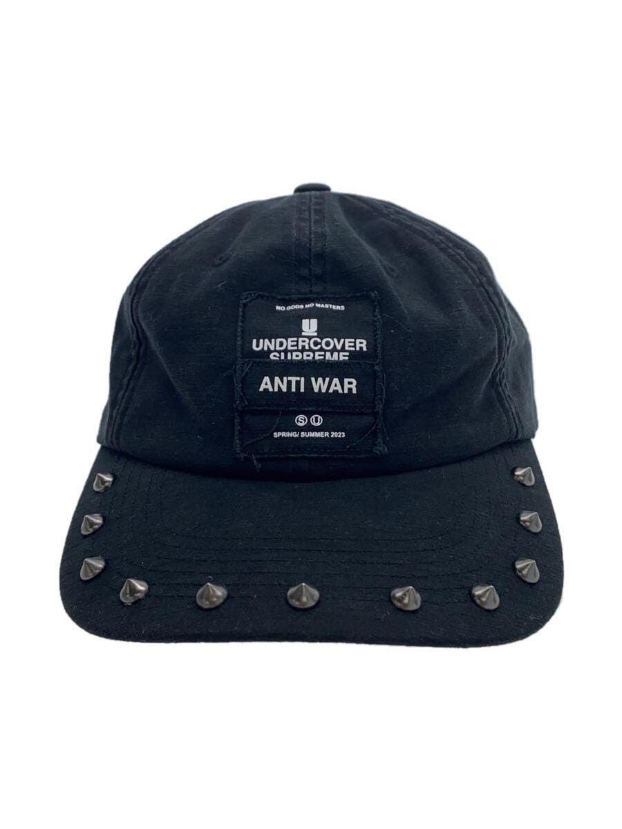 image of Supreme x Undercover Ss23 Anti War Studded Hat in Black, Men's