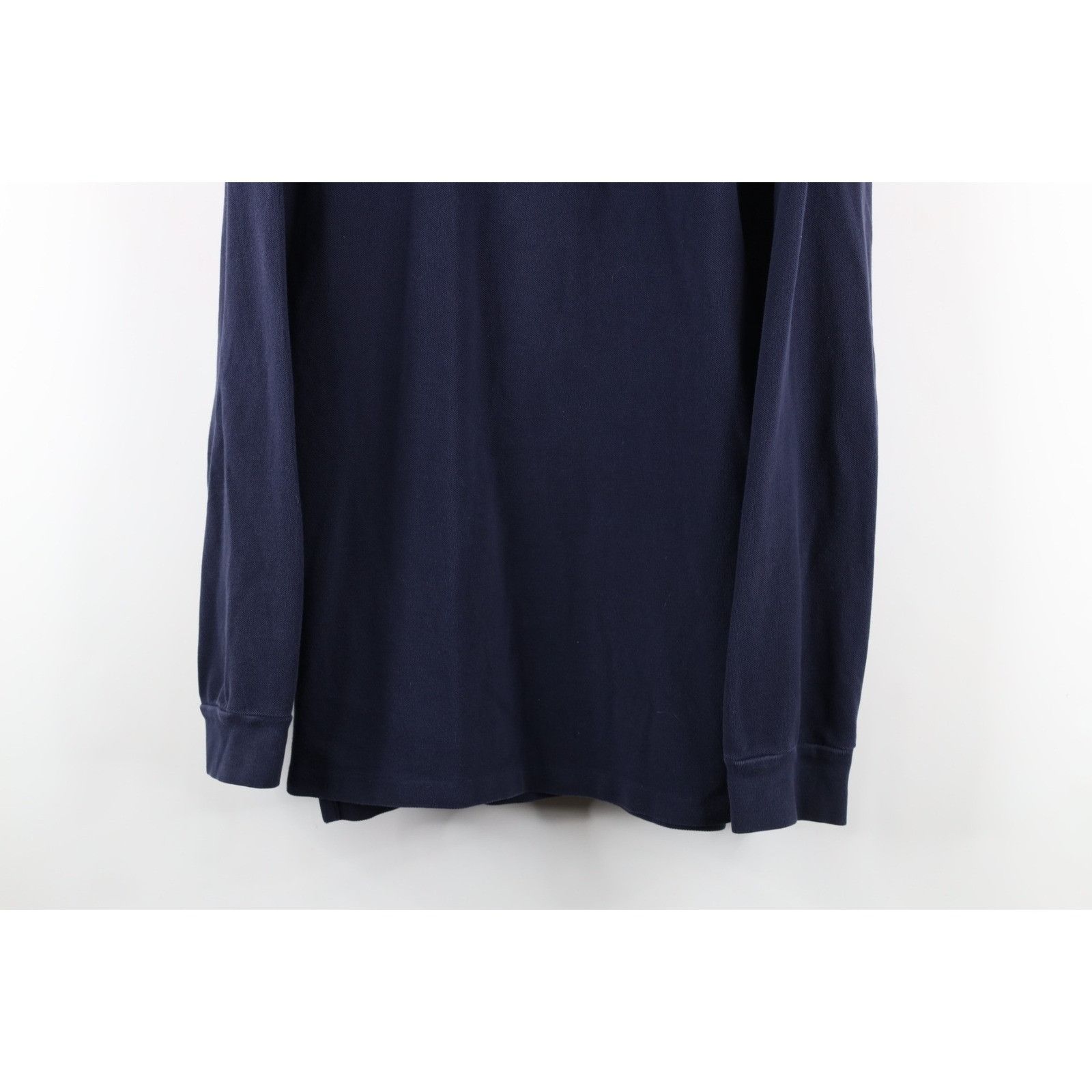Polo Ralph Lauren Vintage 90s Ralph Lauren Faded Long Sleeve Rugby Polo Size US XL / EU 56 / 4 - 3 Thumbnail