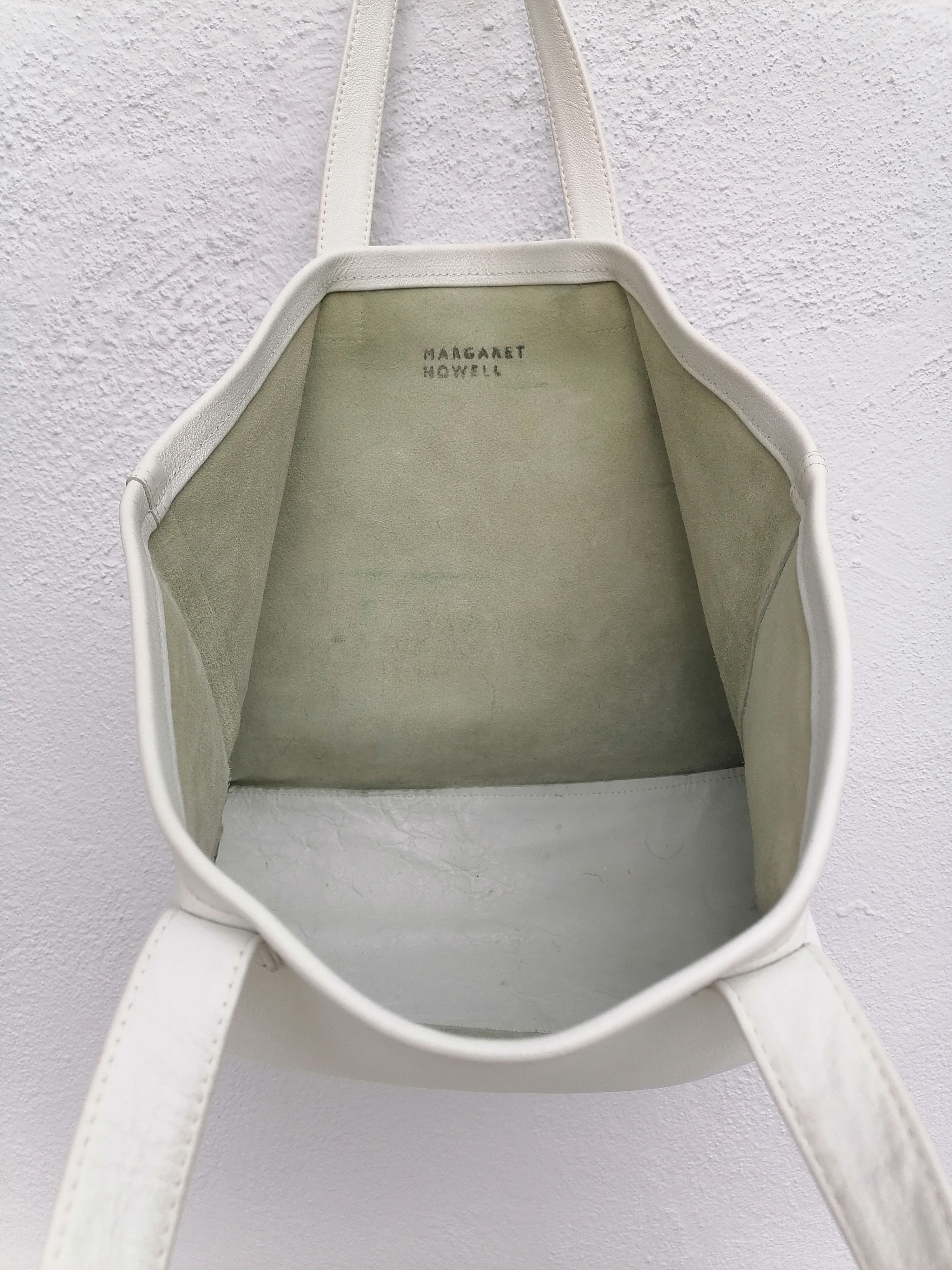Genuine Leather × Margaret Howell × Vintage Rare Margaret Howell Pure Leather Tote Bags Size ONE SIZE - 7 Thumbnail