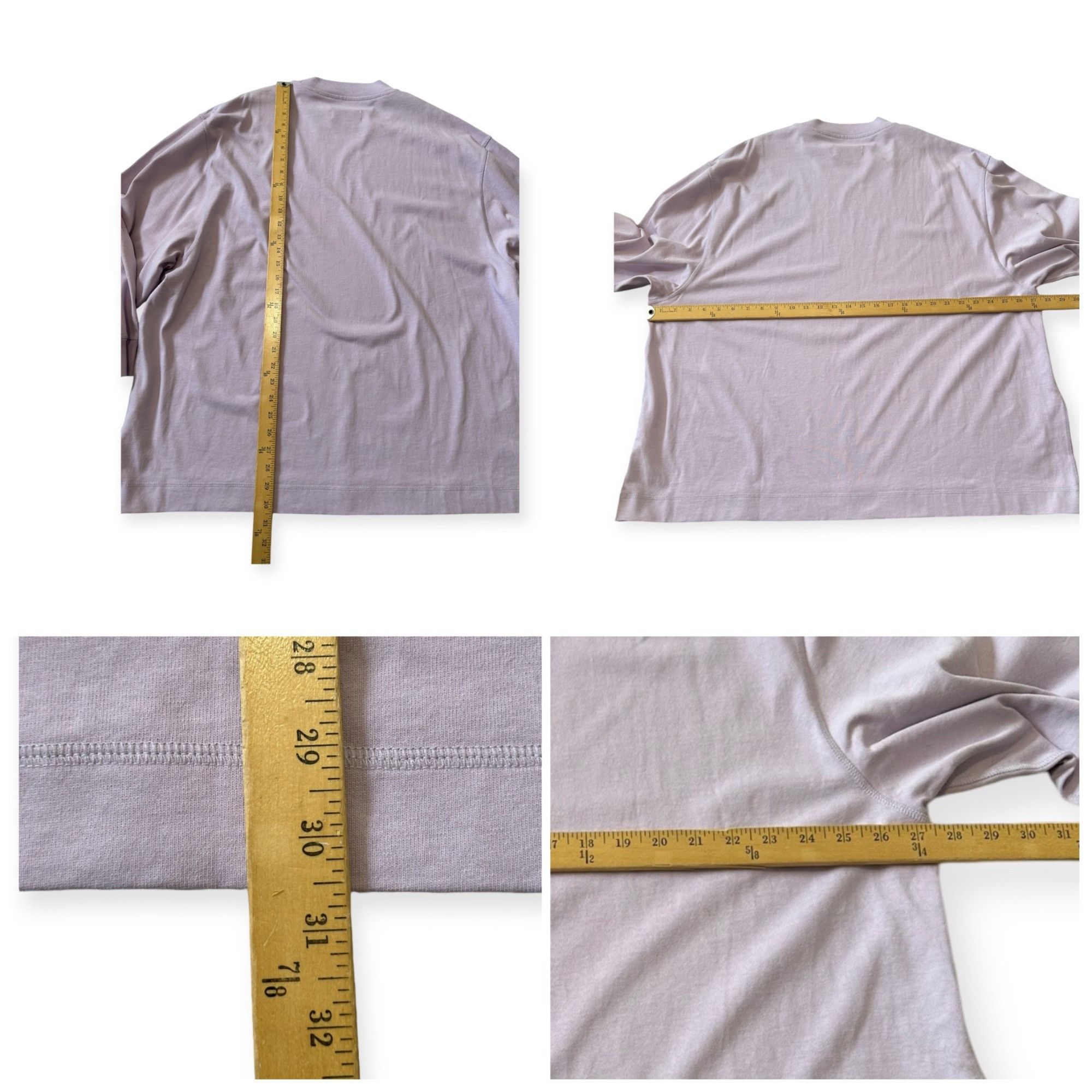STAND STUDIO Stand Studio SANIA LS TEE, Lavender, Size S, New with tag Size S / US 4 / IT 40 - 12 Thumbnail
