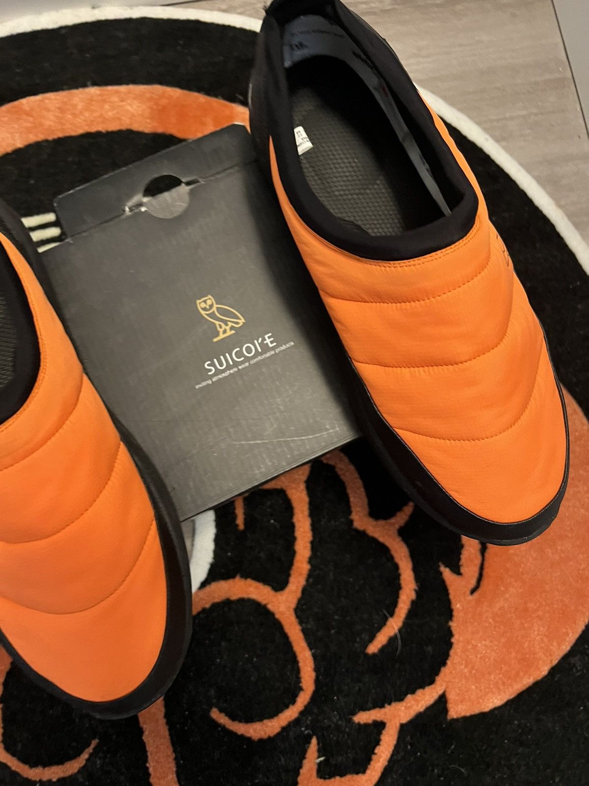image of Suicoke X Ovo Collab Shoes in Orange, Men's (Size 11)