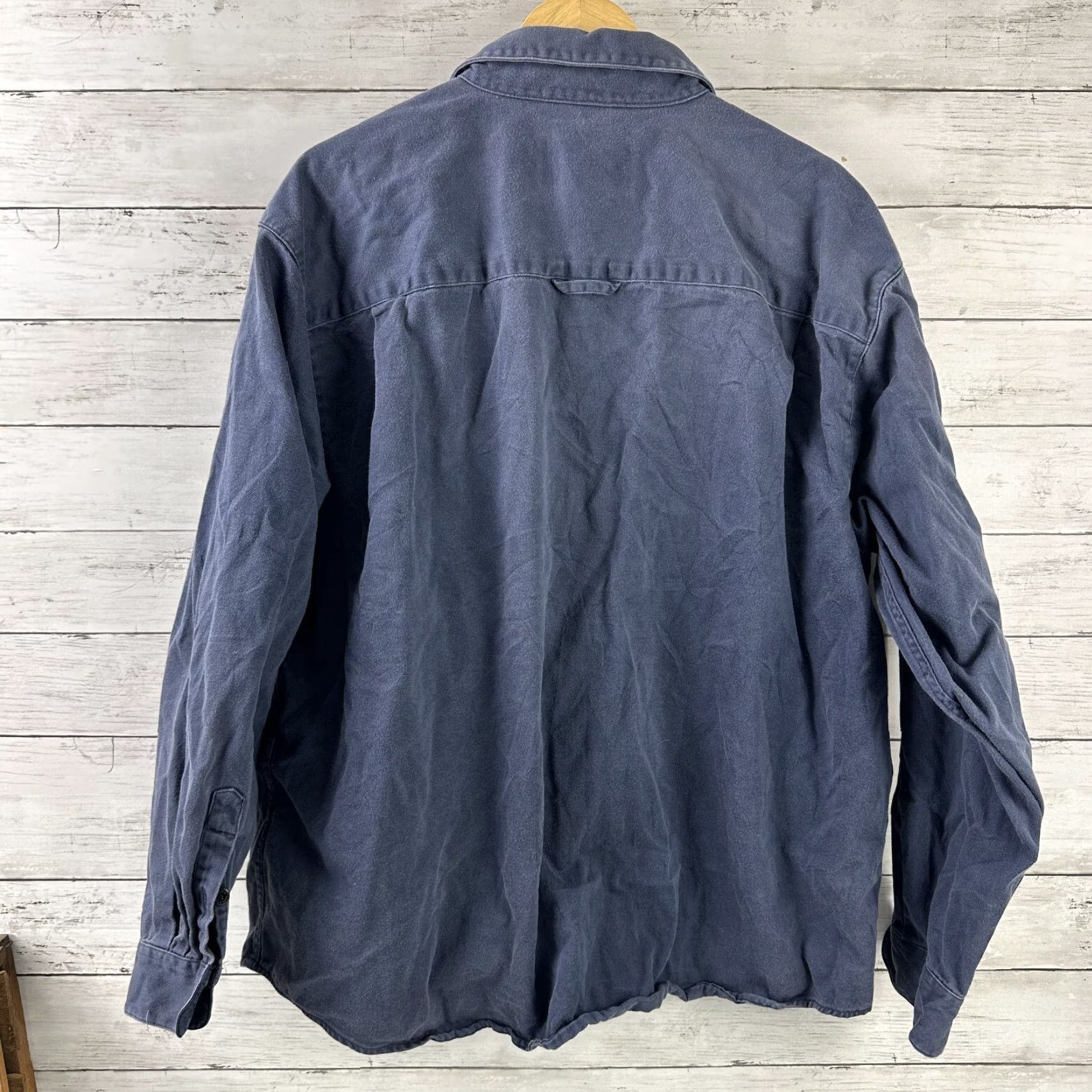 Harley Davidson VINTAGE Harley-Davidson Button-Up Shirt Men’s 2XL Long Sleeve Blue Biker Motorcycle 90s Size US XXL / EU 58 / 5 - 6 Thumbnail