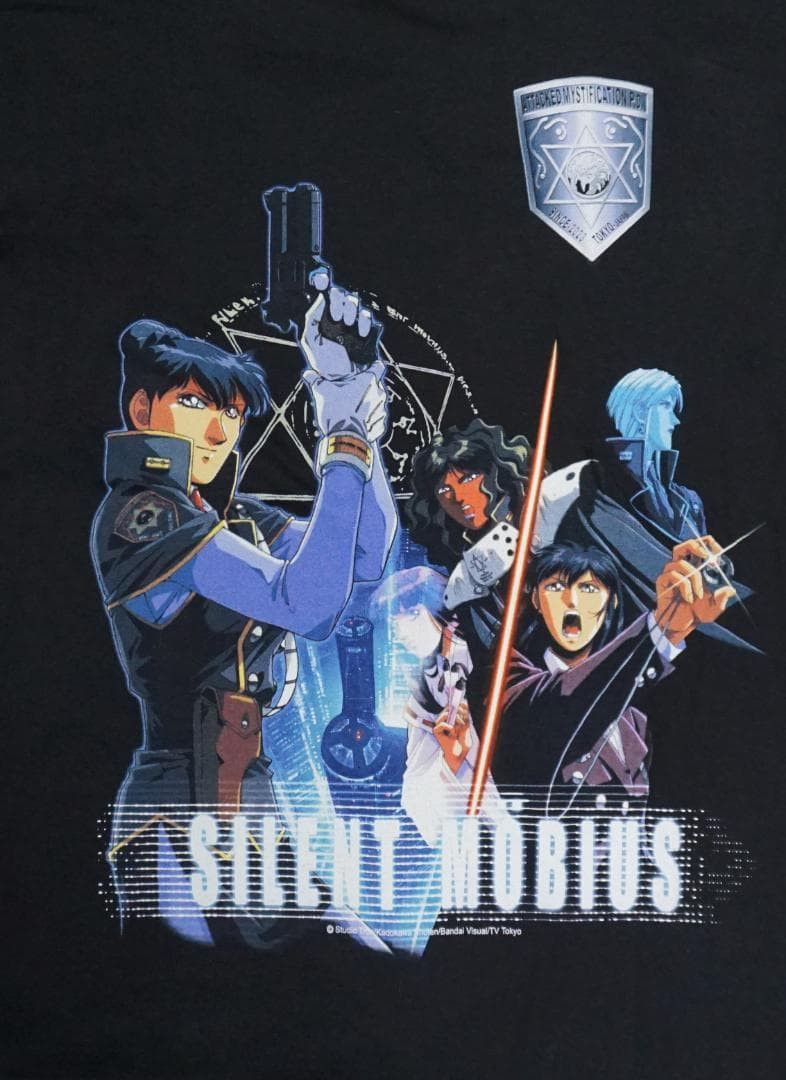 Anime 00's "Silent Mobius" Tシャツ アニメ ビンテージ Size US L / EU 52-54 / 3 - 2 Thumbnail