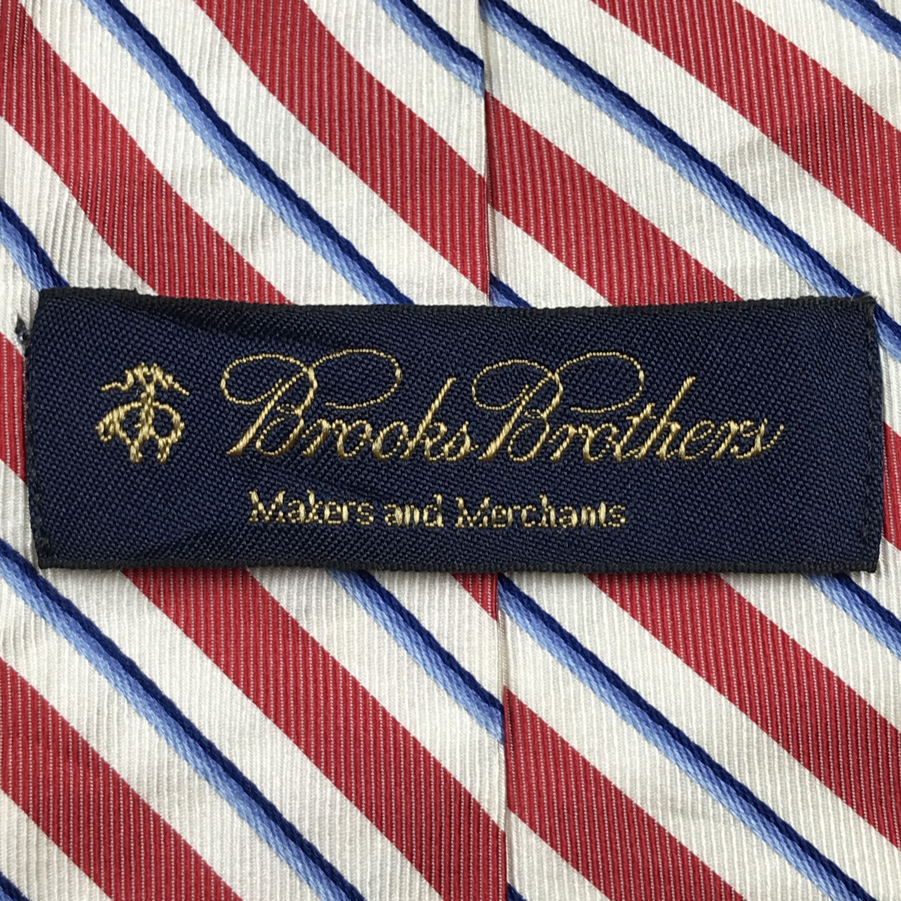 Brooks Brothers × Designer × Vintage Vintage Brooks Brothers Silk Necktie Size ONE SIZE - 6 Thumbnail