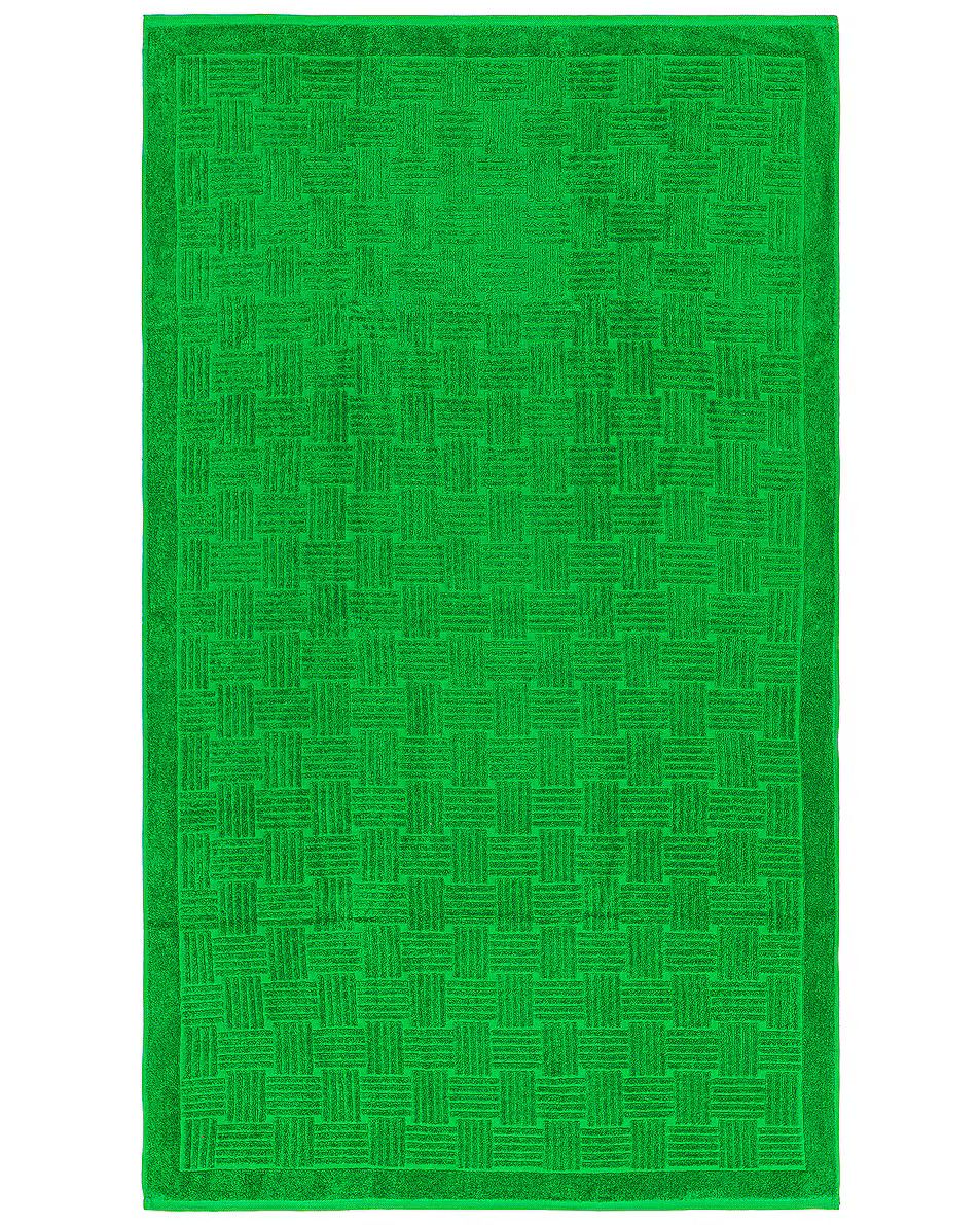 Bottega Veneta o1lf3ng10925 Size: OS / Intreccio Pattern Cotton Terry Towel Size ONE SIZE - 4 Thumbnail