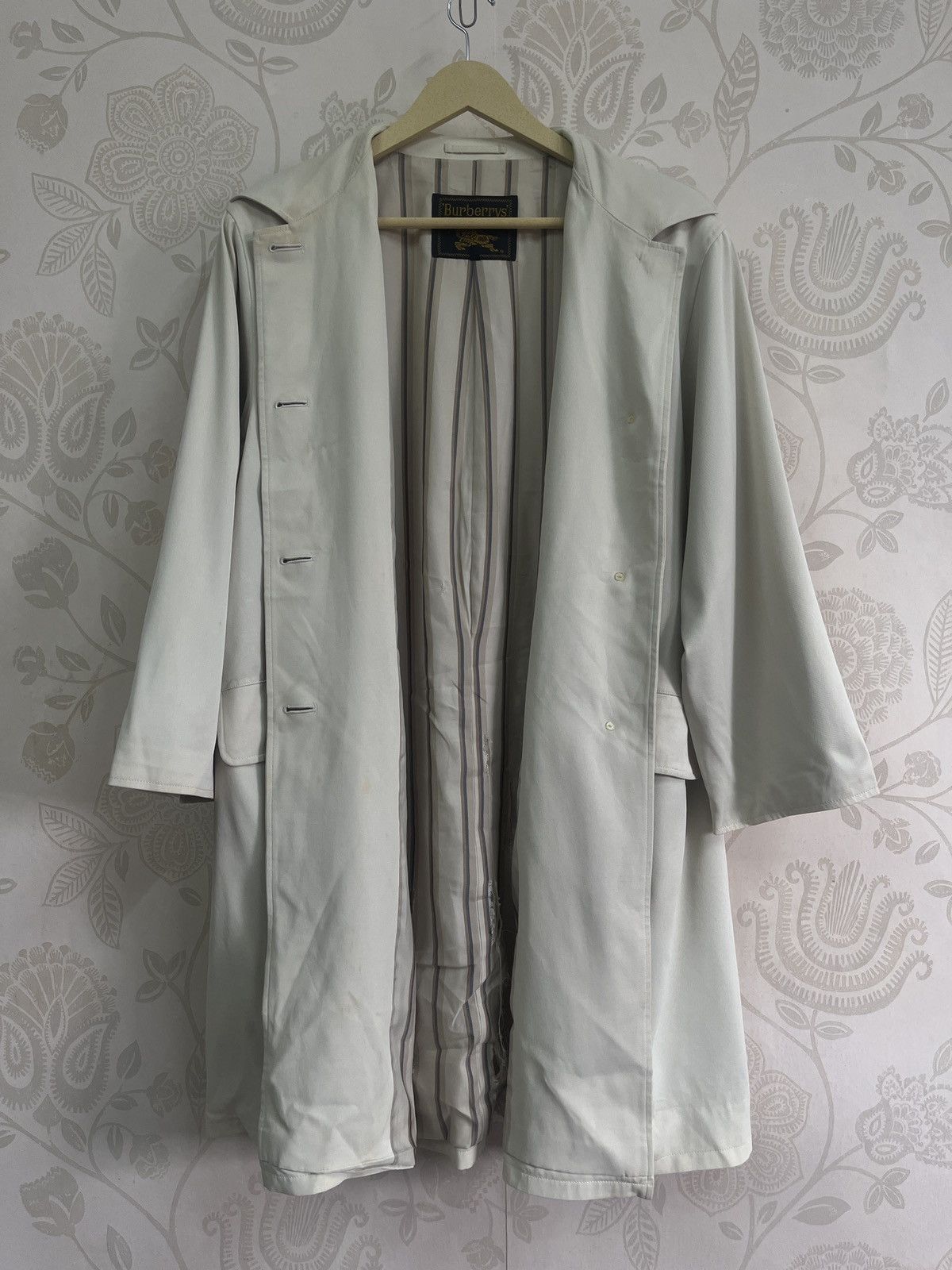 Vintage 1980s Burberrys Parka Long Jacket