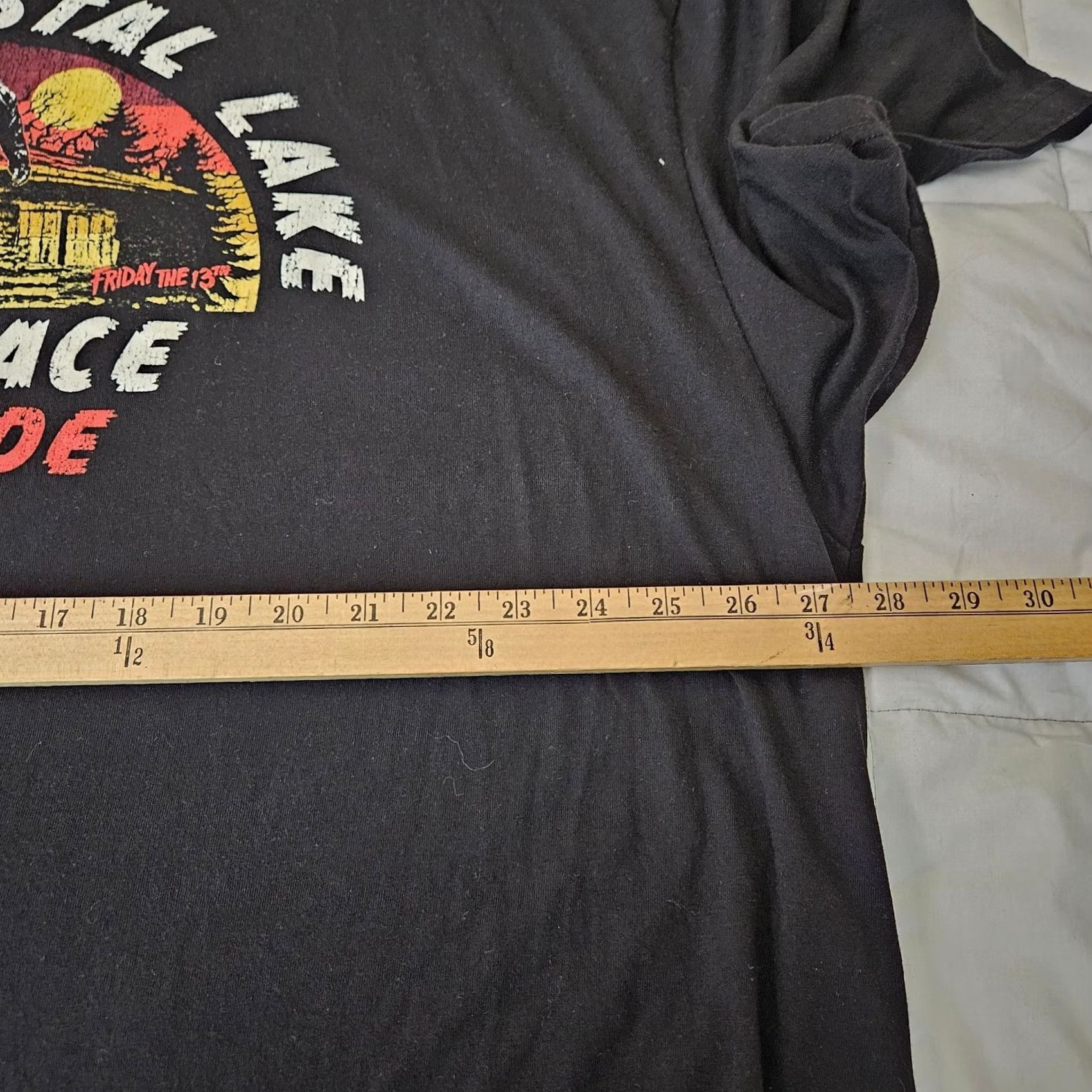 Vintage Friday THE 13TH Unisex Adult Black Graphic Short Sleeve Casual T-shirt Size 4XB Size US XXL / EU 58 / 5 - 4 Thumbnail