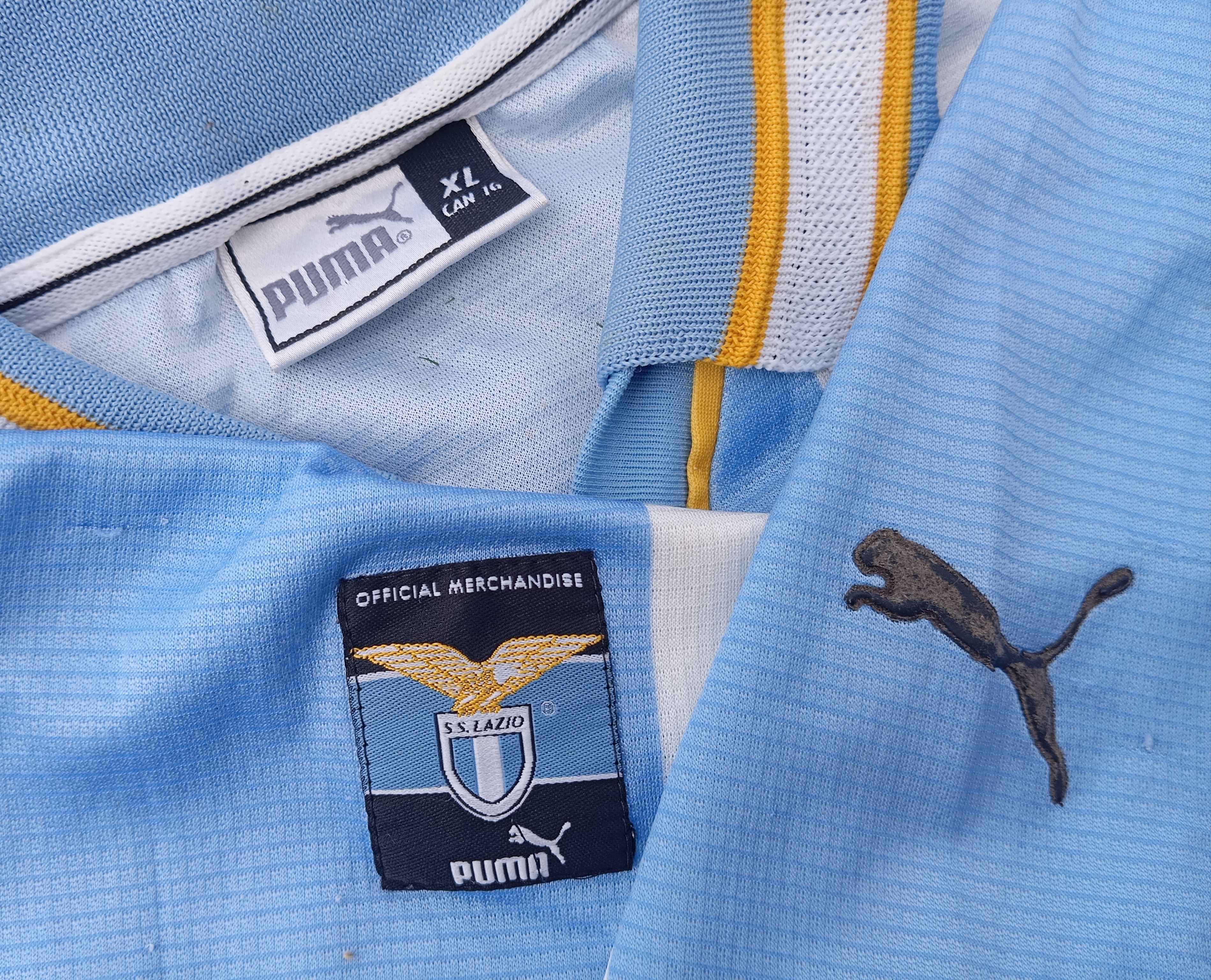 Vintage RARE Vtg 99/00 Lazio jersey ⚽🇮🇹 European Champions League Size US XL / EU 56 / 4 - 5 Thumbnail