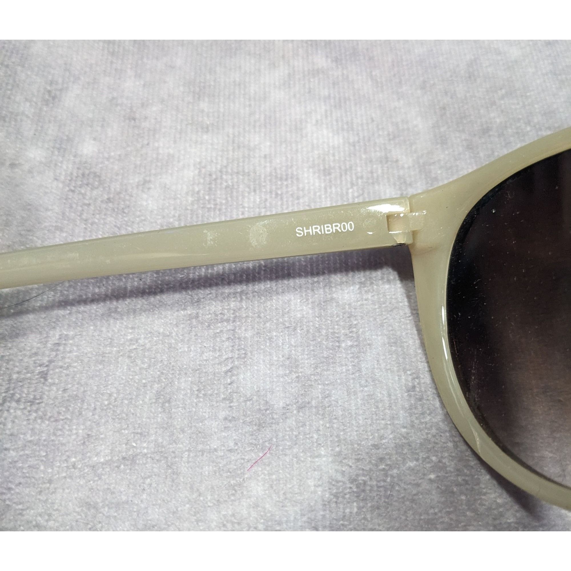 Other Dana Buchman Retro Cateye Brown And Beige Sunglasses Size ONE SIZE - 5 Thumbnail