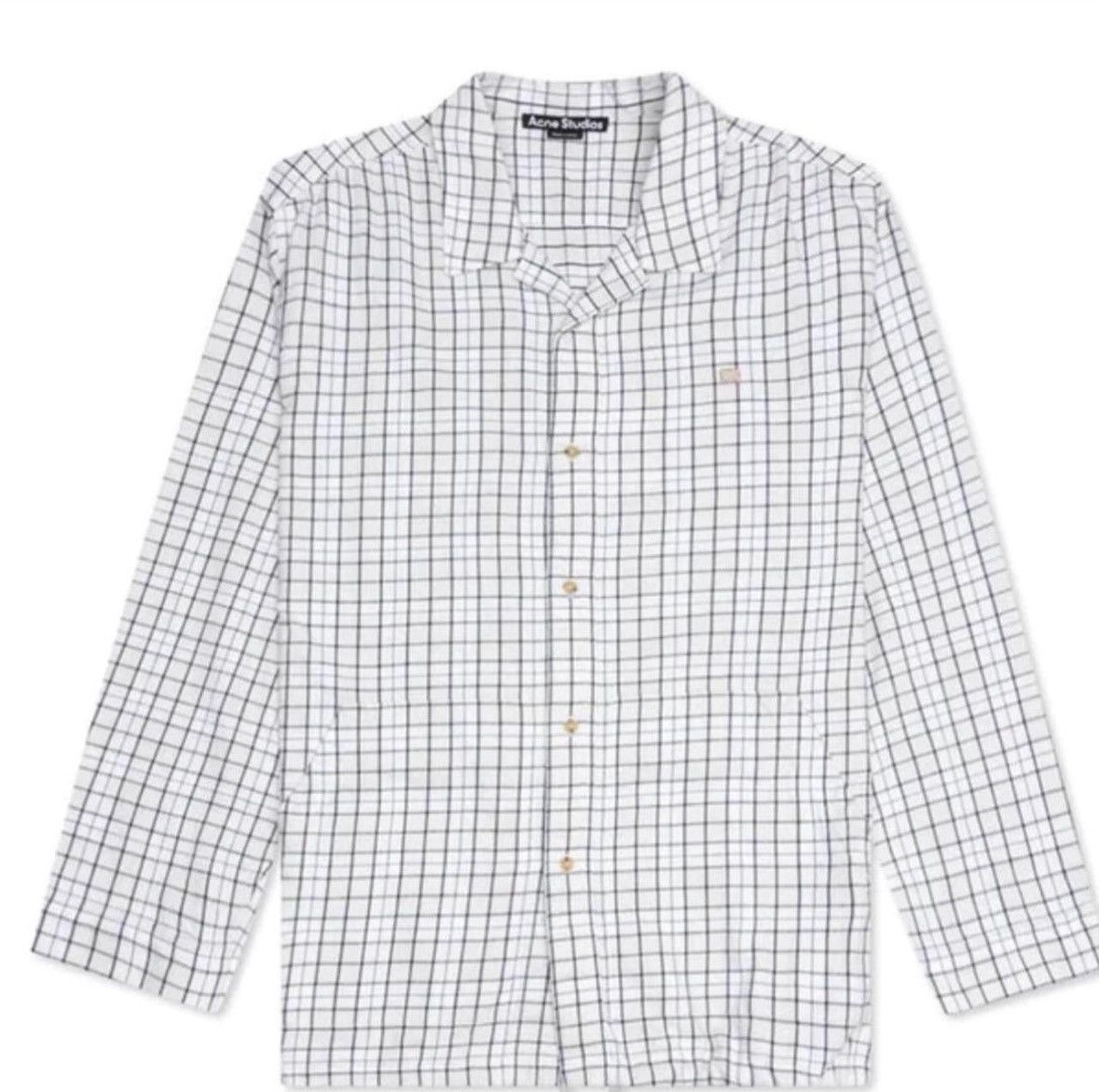 Acne Studios ACNE STUDIOS flannel overshirt / jacket Size US L / EU 52-54 / 3 - 1 Thumbnail
