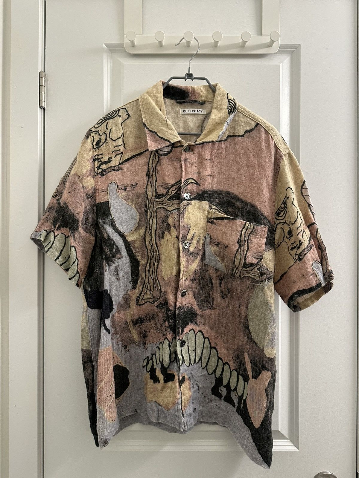Our Legacy Box Shirt in Acid Landscape Size US S / EU 44-46 / 1 - 1 Thumbnail